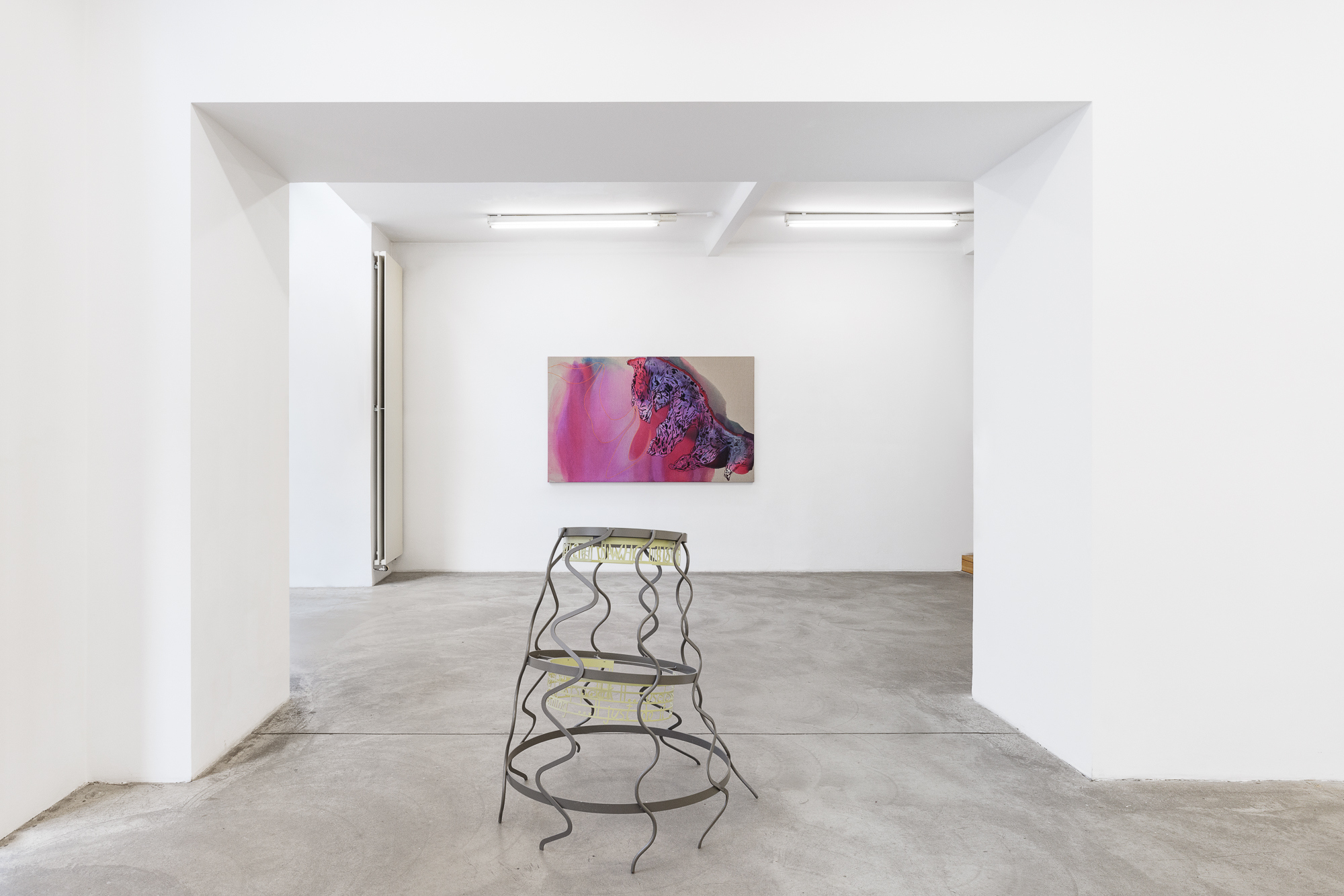 Exhibition view, Loops and Fangs, Galerie Martin Janda, Vienna, 2024