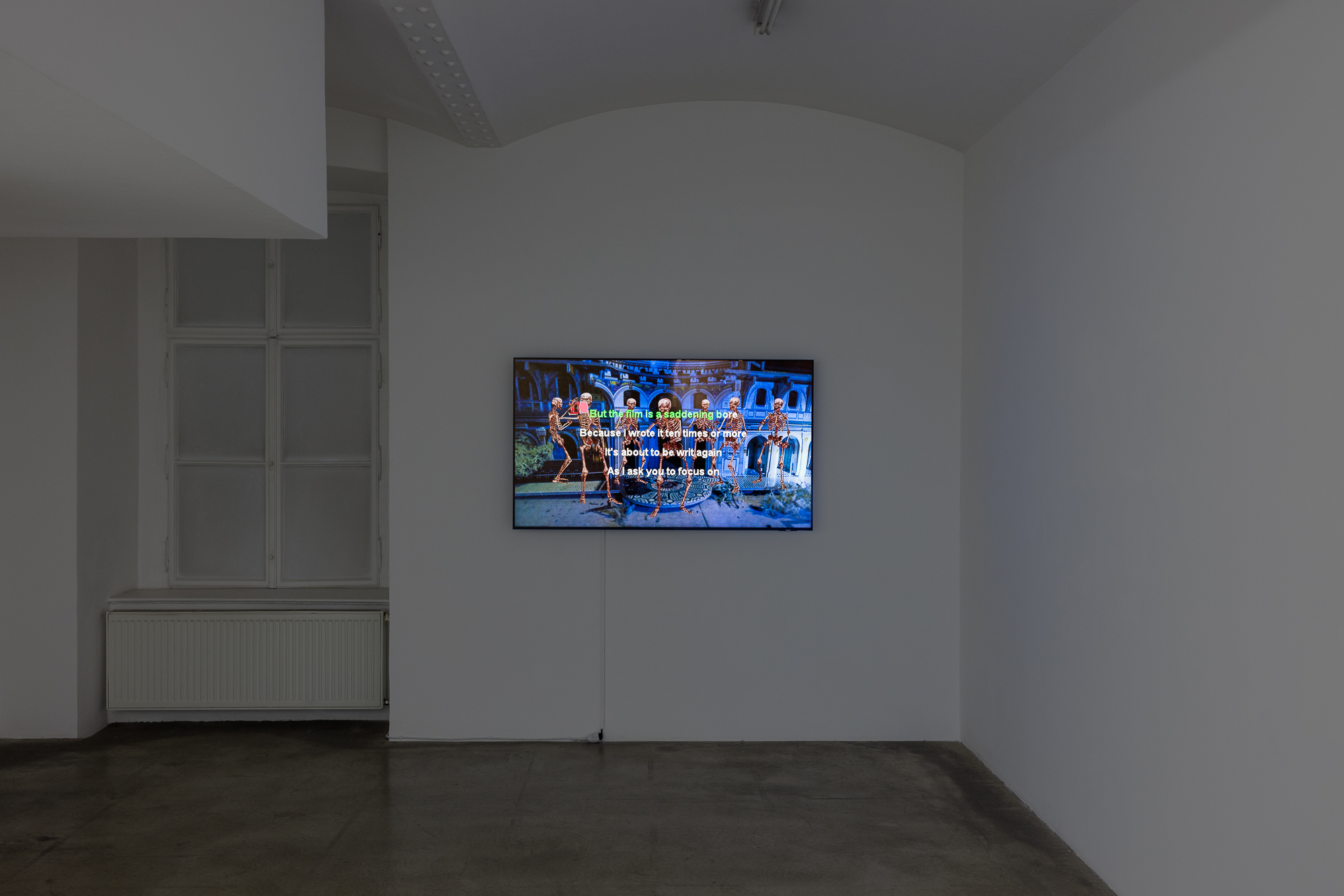 Exhibition view, Loops and Fangs, Galerie Martin Janda, Vienna, 2024