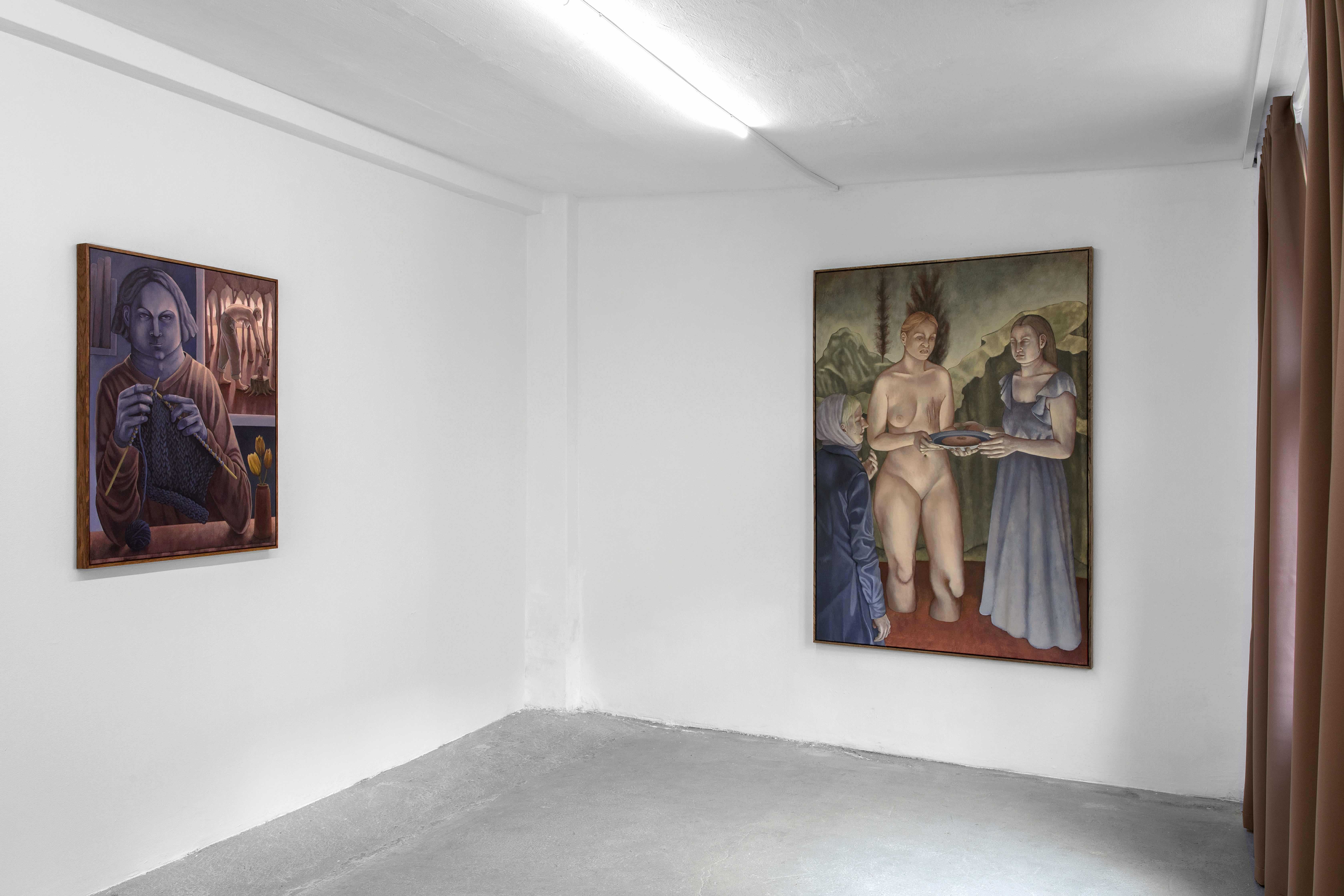 Installation view What Hangs in the Palm of Our Hands