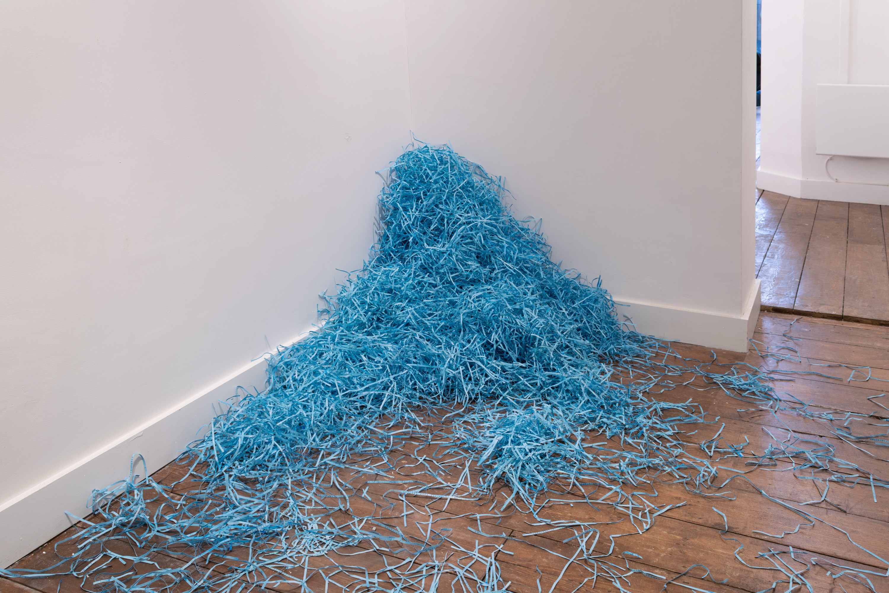 System/360 Principles of Operation (Working from Home), Rachel Adams, Ink on paper, Dimensions variable, 2024