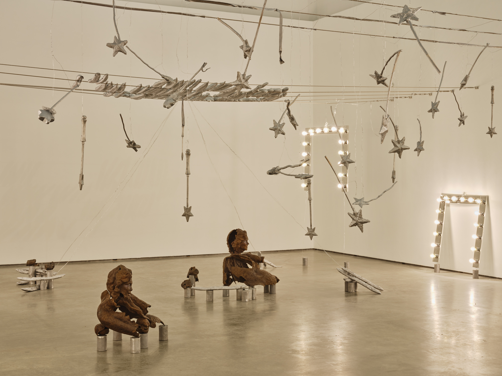Rochelle Goldberg, "Sun Moon Stars" (exhibition detail), 2024, Contemporary Art Gallery, Vancouver. Photo: Rachel Topham Photography.