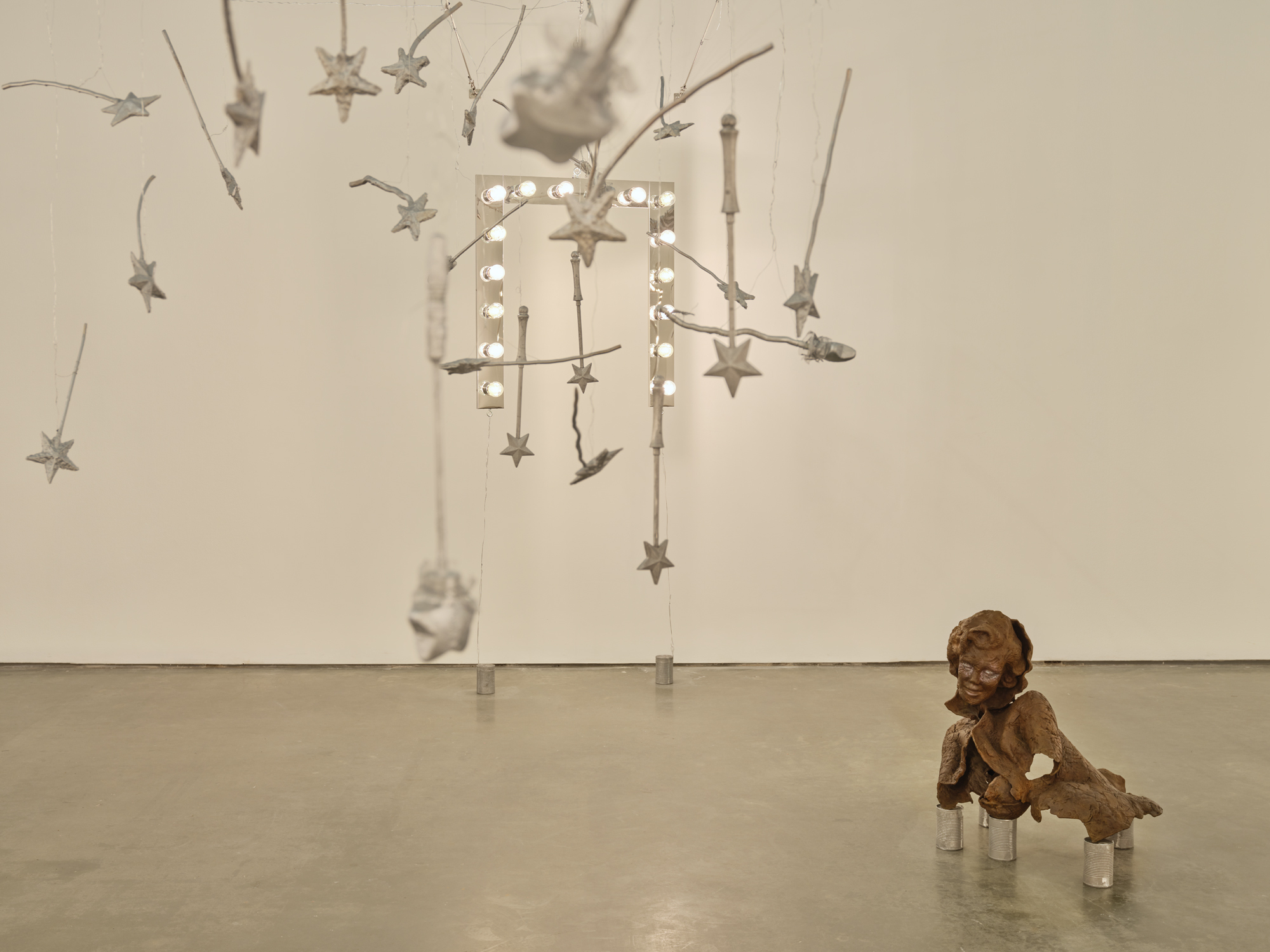 Rochelle Goldberg, "Sun Moon Stars" (exhibition detail), 2024, Contemporary Art Gallery, Vancouver. Photo: Rachel Topham Photography.