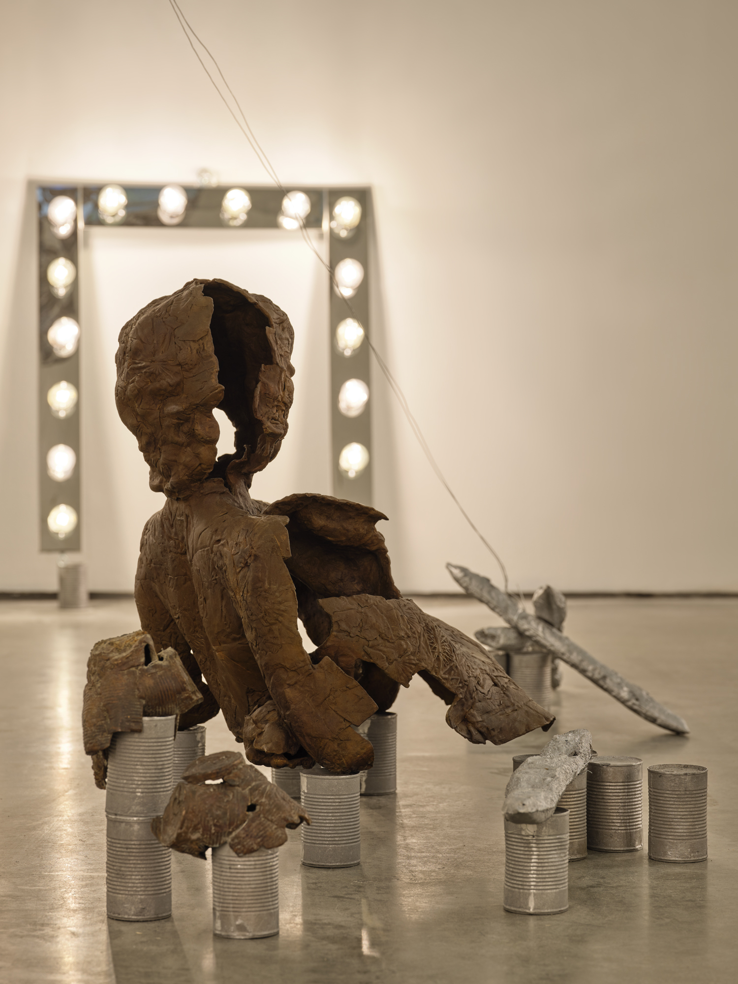 Rochelle Goldberg, "Obstructed View" (installation detail), 2023, Contemporary Art Gallery, Vancouver. Photo: Rachel Topham Photography.