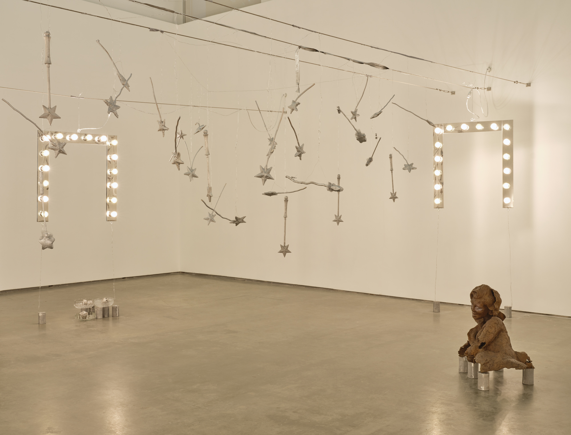 Rochelle Goldberg, "Sun Moon Stars" (exhibition detail), 2024, Contemporary Art Gallery, Vancouver. Photo: Rachel Topham Photography.