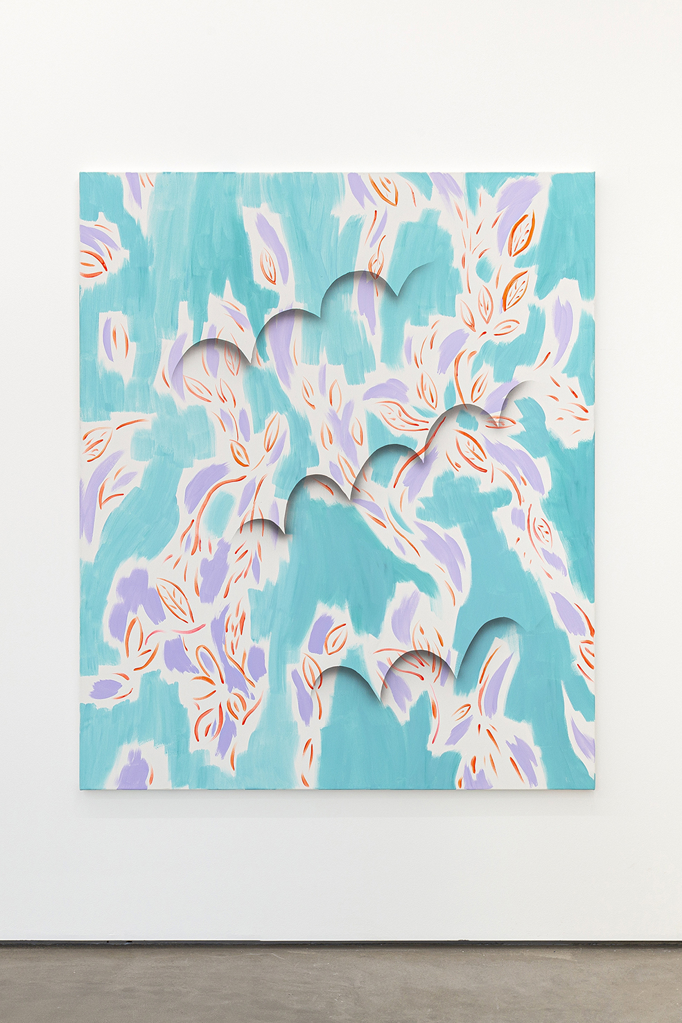 Yesterday in my pocket, acrylic on canvas, 150 x 130 cm