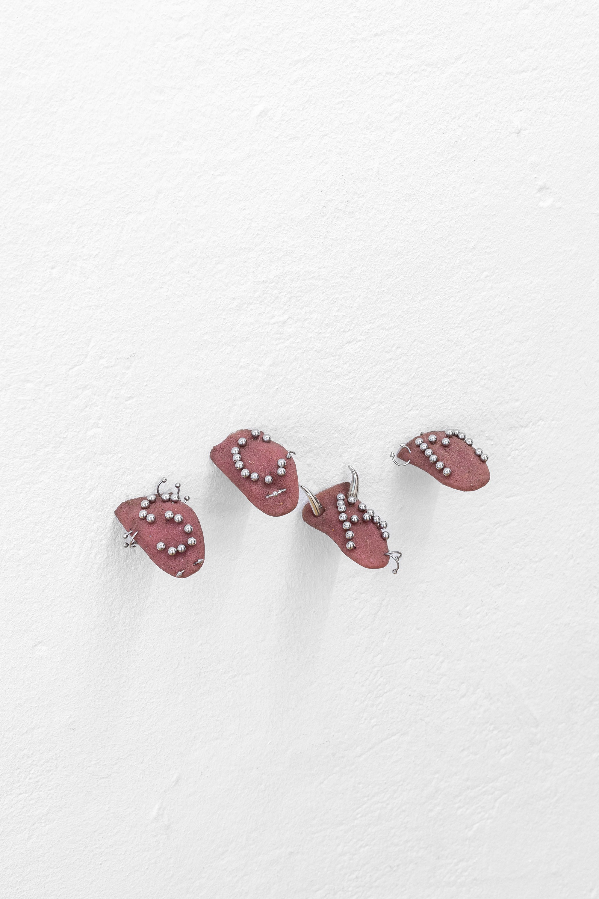 Natasha Perova, "Scam" 2024 Found objects.
