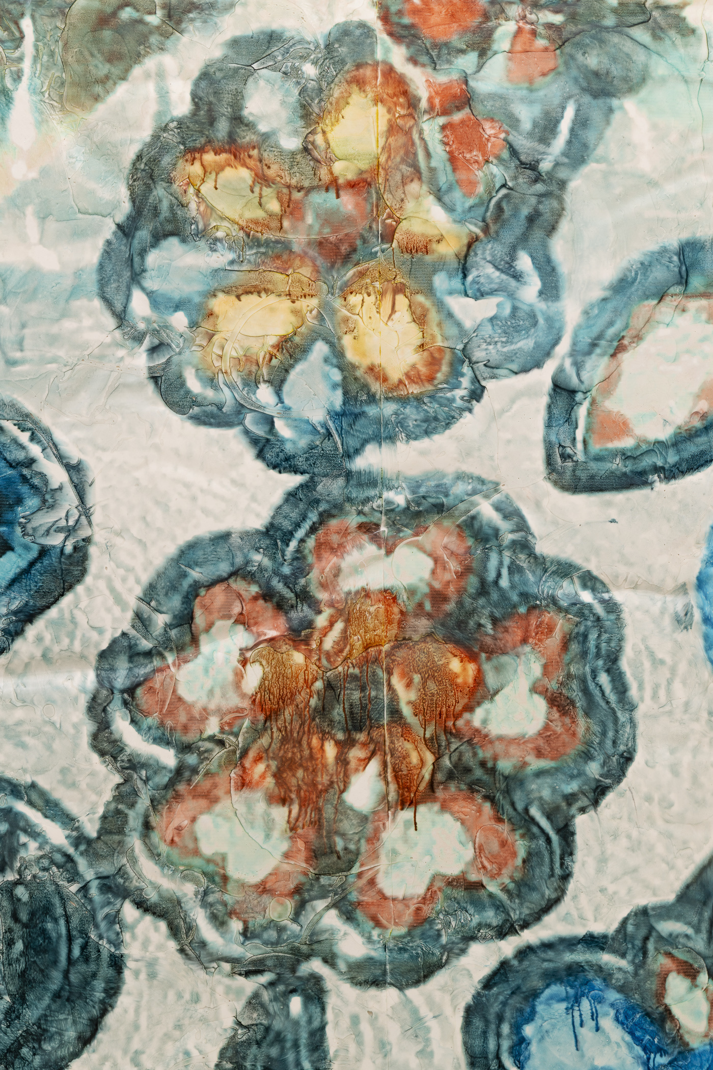 Stickers in sunlight, (detail)