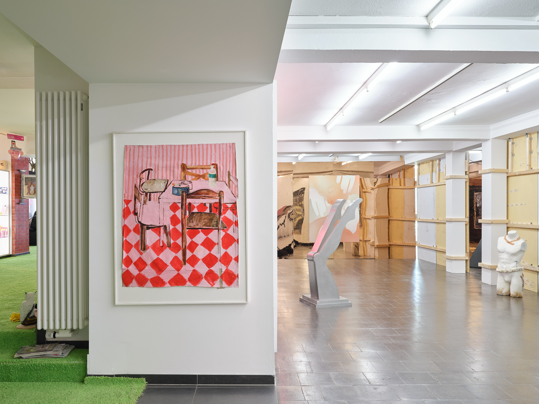 Streetspace Banger (2024). Exhibition view. Image courtesy of Tick Tack