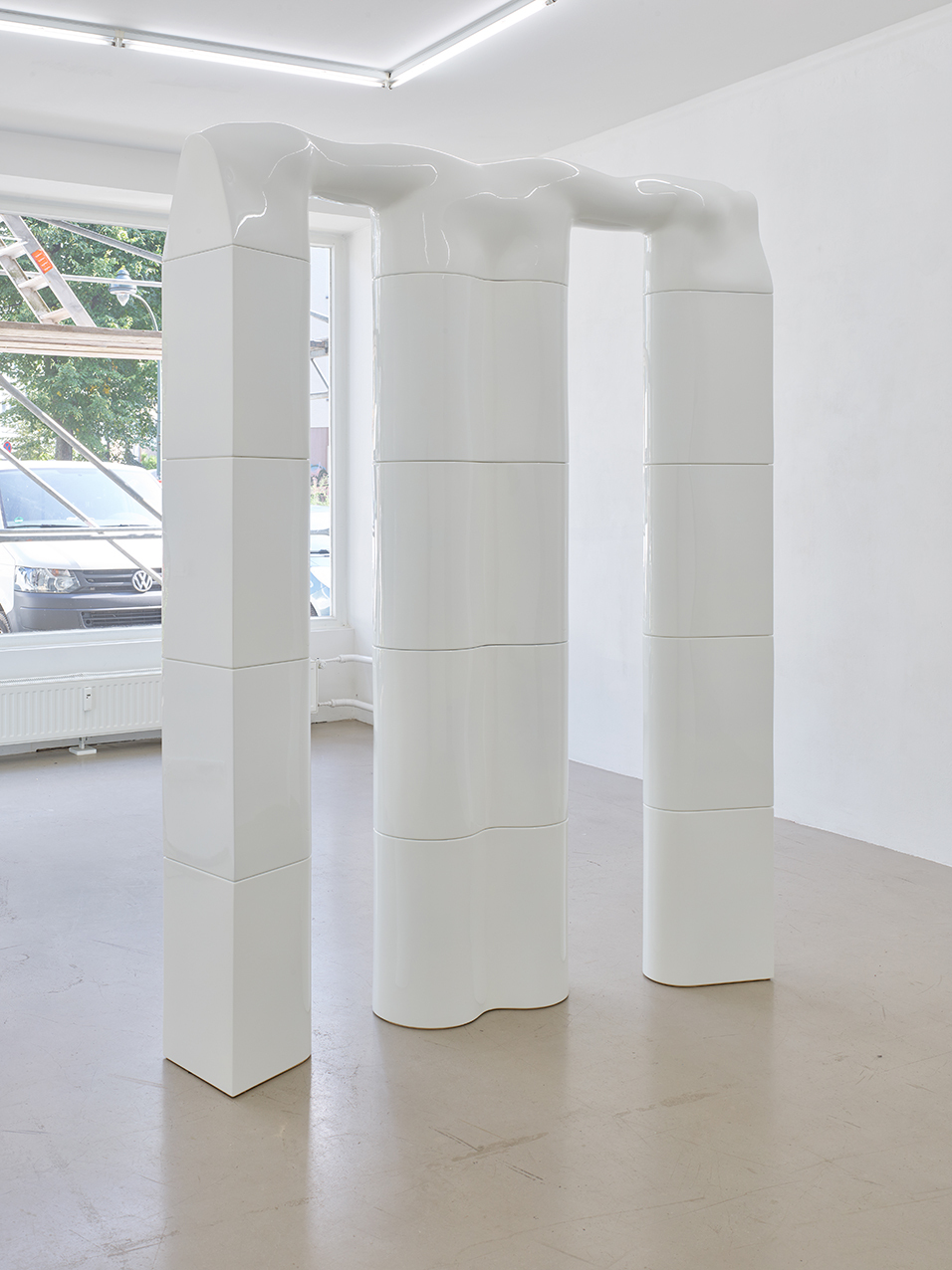 Installation view, "Joachim Bandau", Kadel Willborn, Düsseldorf 2024