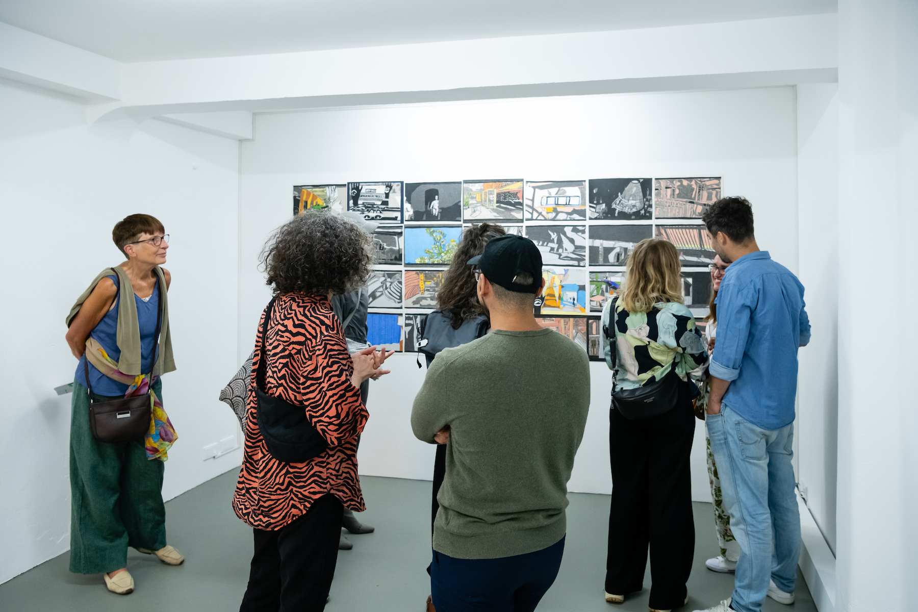 Ausstellungseröffnung Not Afraid of Art, ADKDW Studio