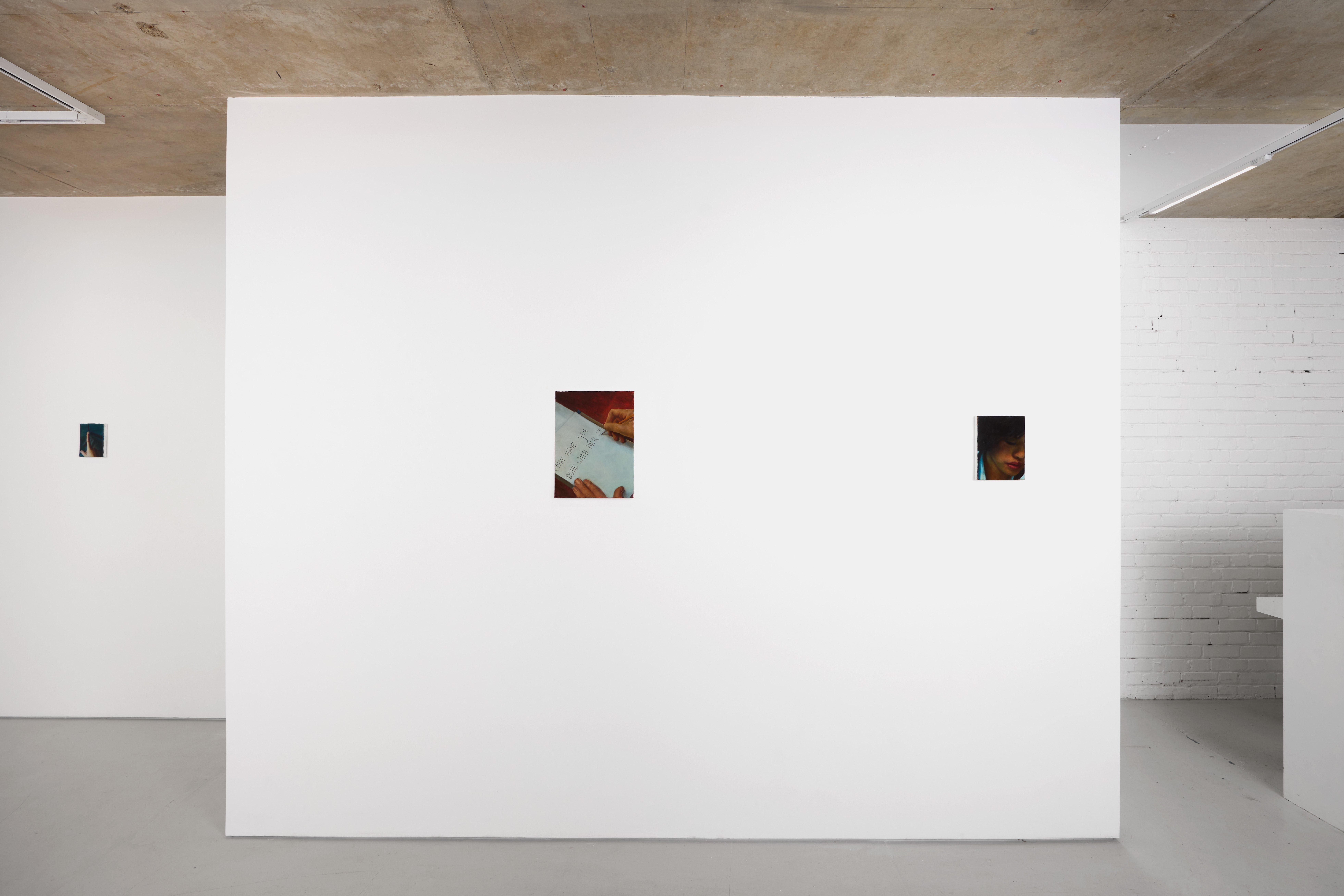 Installation view 4, Alice Amati | Annabelle Agbo Godeau: What have you done with her? (Part 2)