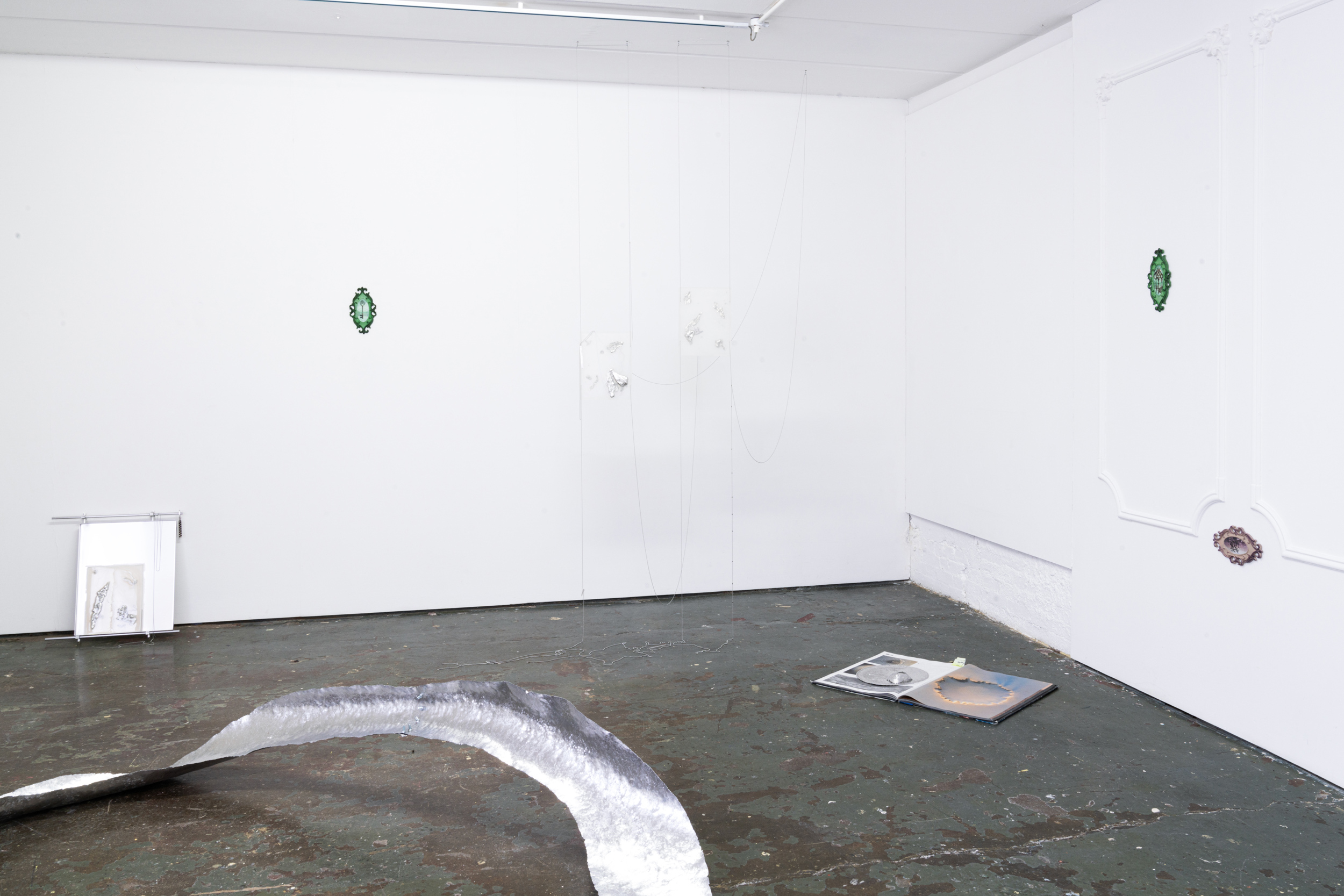 Installation view: IceBlink Luck (14 – 22 September 2024) curated by Kollektiv Collective at Generation & Display. Image courtesy of Generation & Display. Photography by Vex Noir.