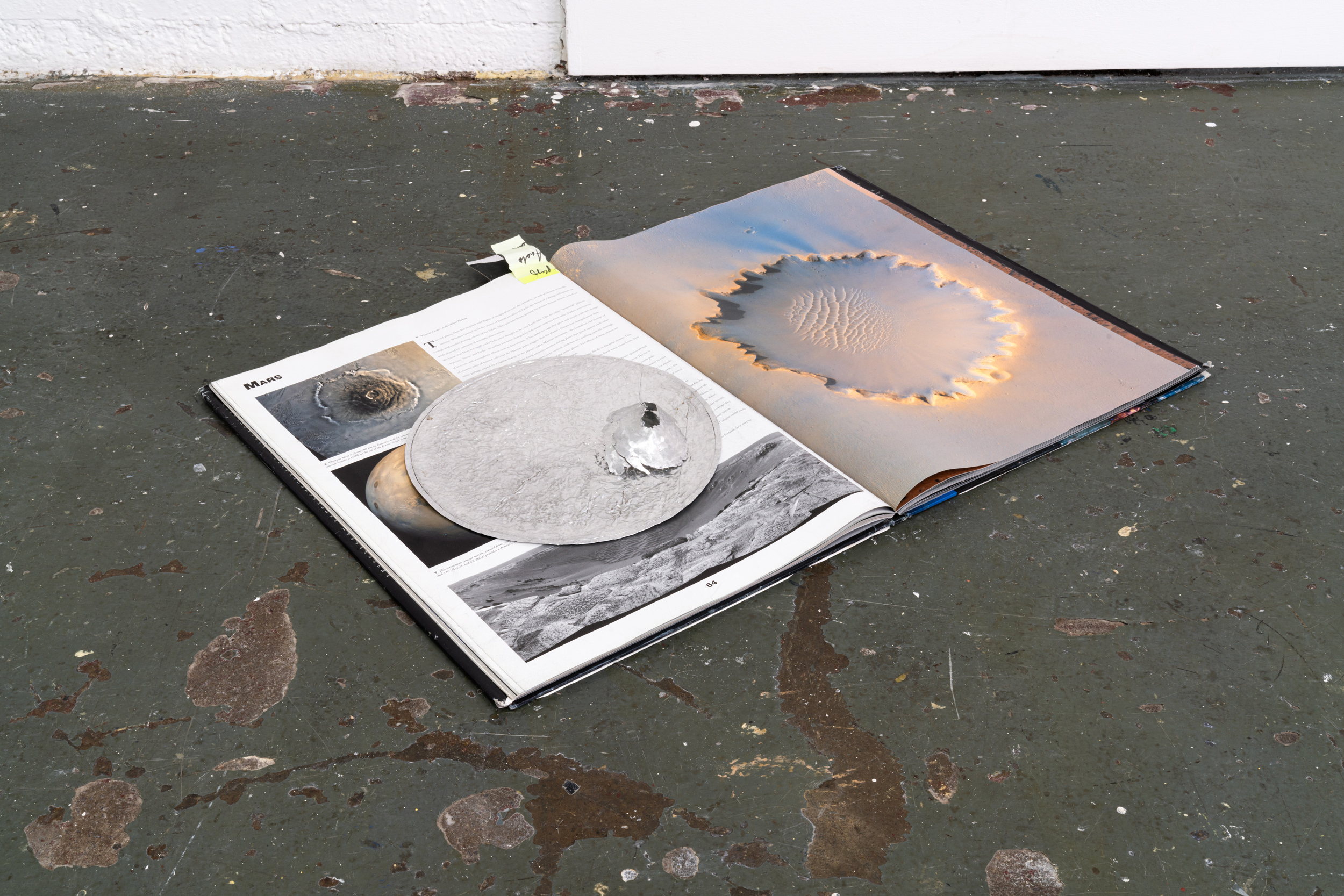 Untitled (Studio Sketch), 2024, by Rebecca Halliwell Sutton as part of IceBlink Luck (14 – 22 September 2024) curated by Kollektiv Collective at Generation & Display. Image courtesy of Generation & Display. Photography by Vex Noir