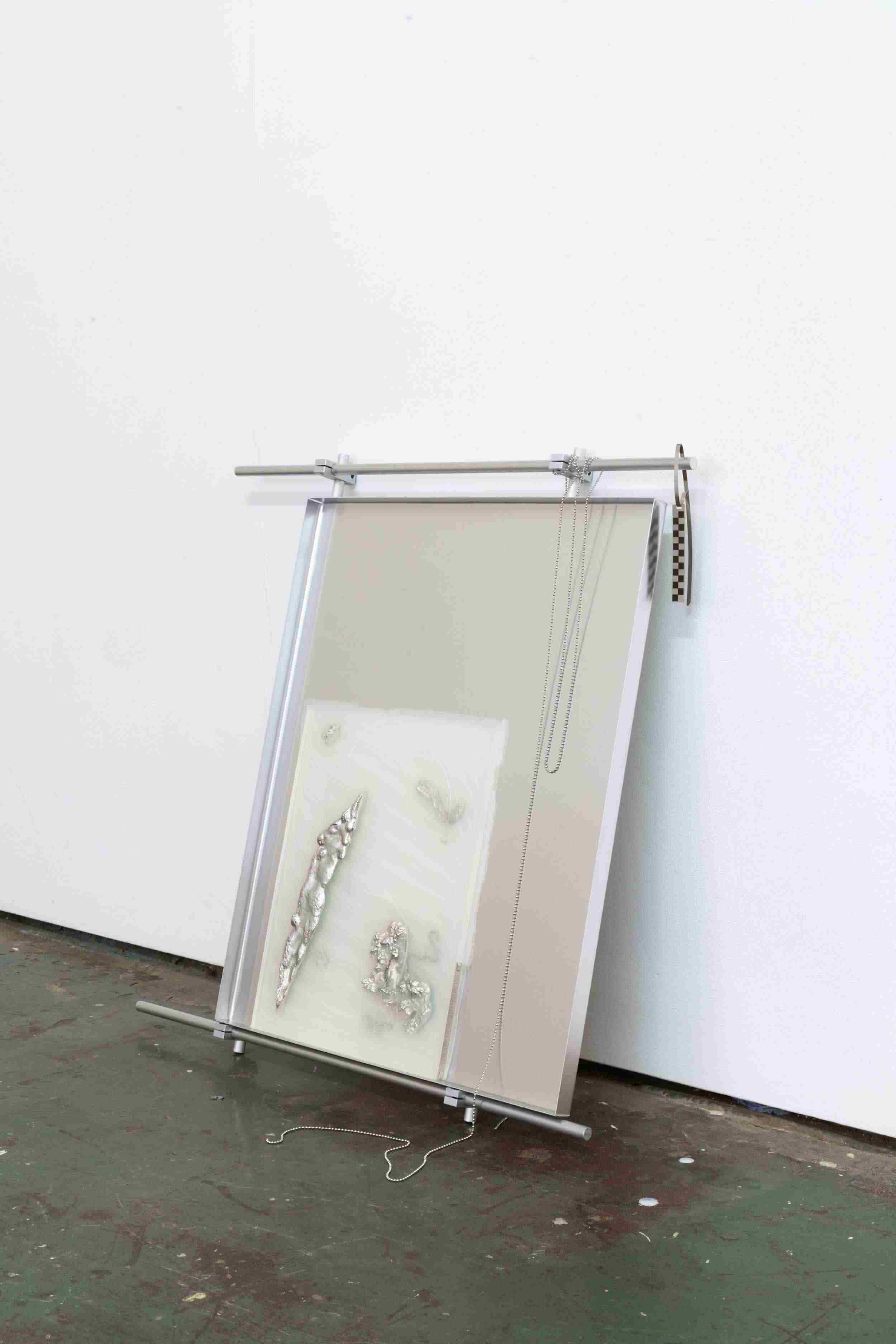 Imperma 38°00’04”N 100°54’43”E, 2024 by Louise Oates, IceBlink Luck (14 – 22 September 2024) curated by Kollektiv Collective at Generation & Display. Image courtesy of Generation & Display. Photography by Vex Noir