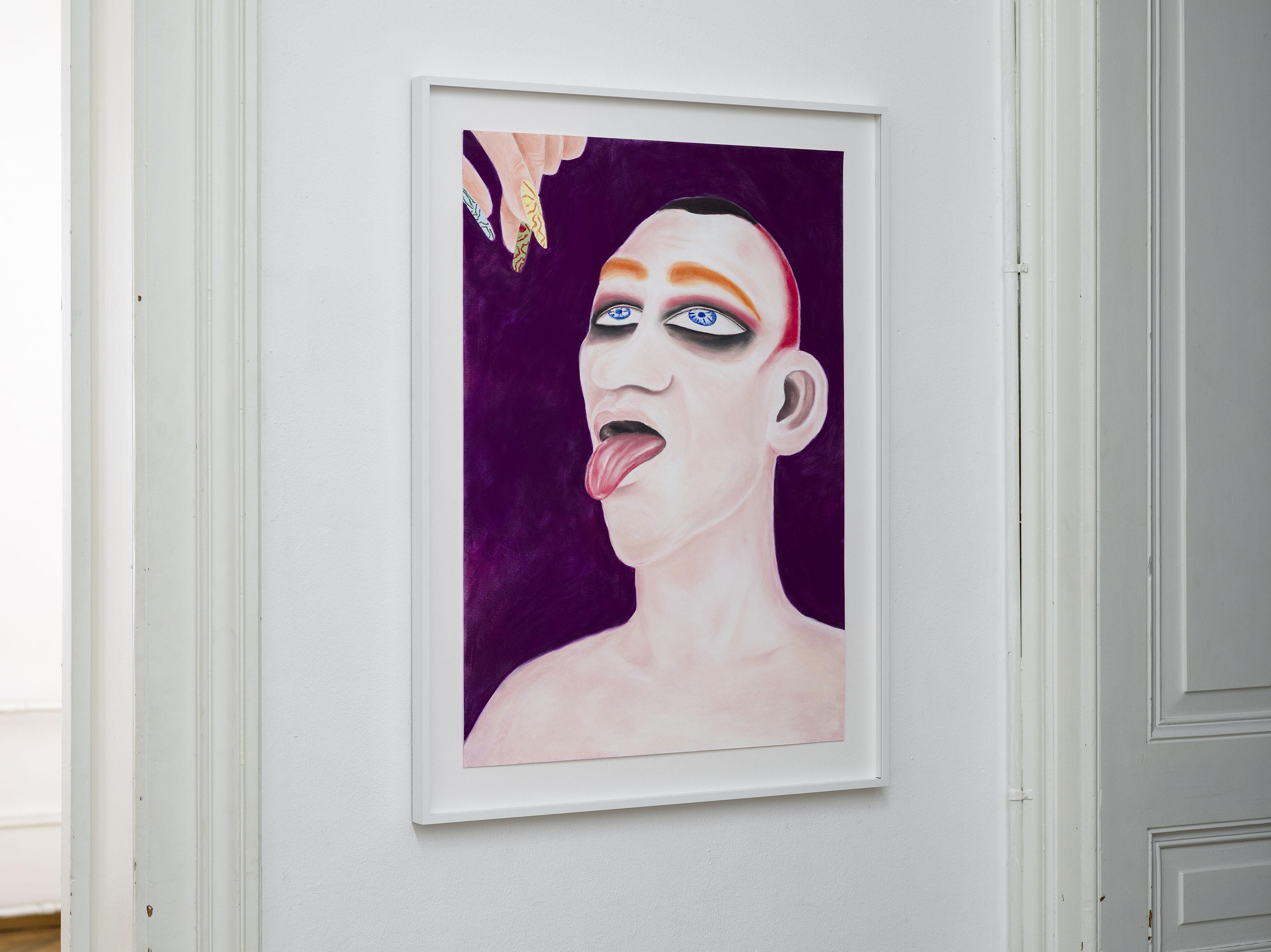 Milva Stutz, Swallow, 2024, Exhibition View „If You See Me Stumble“, Kunsthaus Langenthal, 2024. Photo: Cedric Mussano, Courtesy: The artist, Galerie Barbara Seiler.