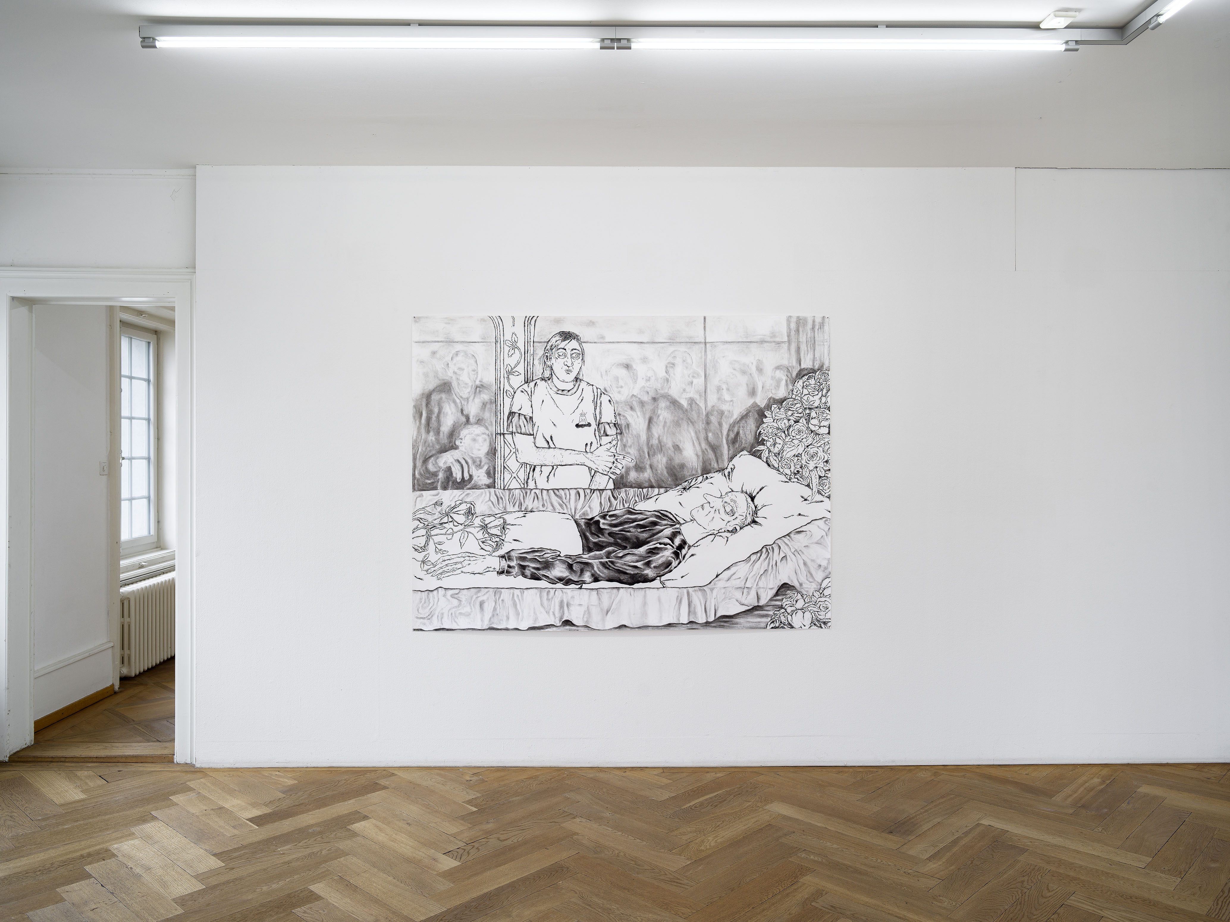Milva Stutz, Trying To Make It Right, 2024, Exhibition View „If You See Me Stumble“, Kunsthaus Langenthal, 2024. Photo: Cedric Mussano, Courtesy: The artist, Galerie Barbara Seiler.