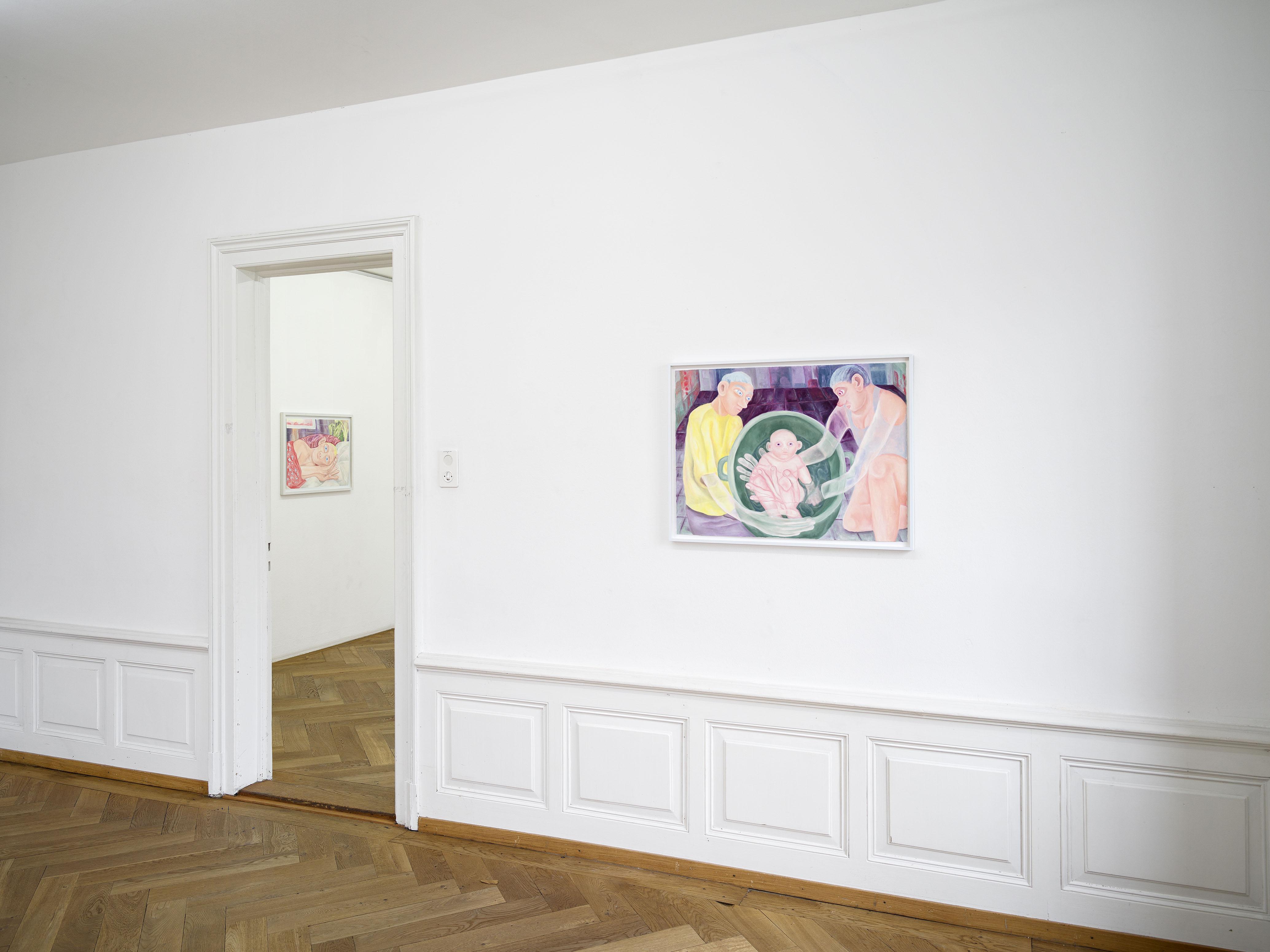 Milva Stutz, Exhibition View „If You See Me Stumble“, Kunsthaus Langenthal, 2024. Photo: Cedric Mussano, Courtesy: The artist, Galerie Barbara Seiler.