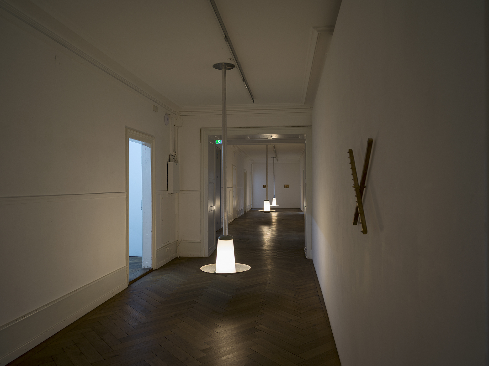 Lou Masduraud, Exhibition View âWhat Cracks?â, Kunsthaus Langenthal, 2024. Photo: Cedric Mussano, Courtesy: The artist.