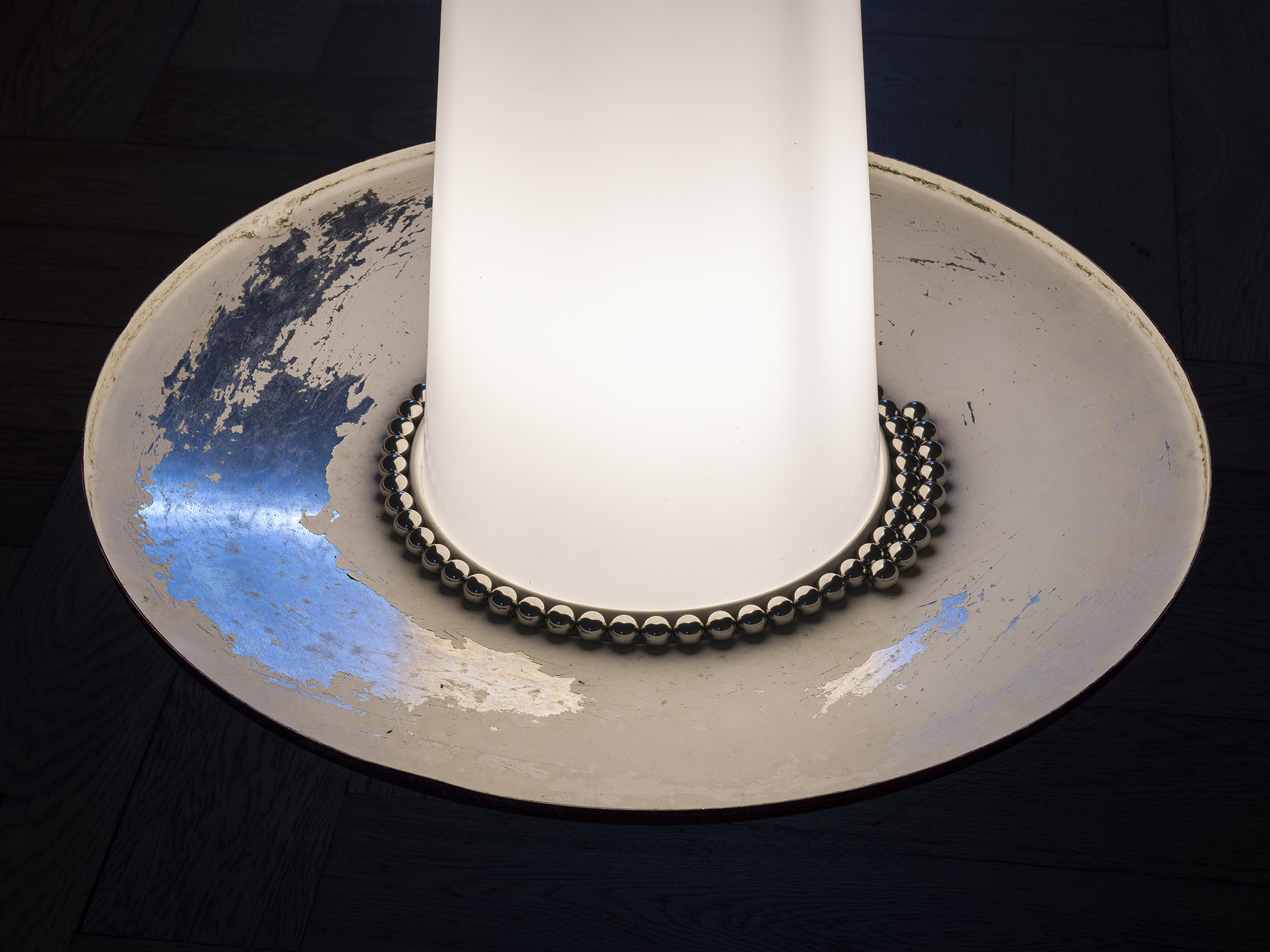 Lou Masduraud, Providers, Detail, 2024, Exhibition View âWhat Cracks?â, Kunsthaus Langenthal, 2024. Photo: Cedric Mussano, Courtesy: The artist.