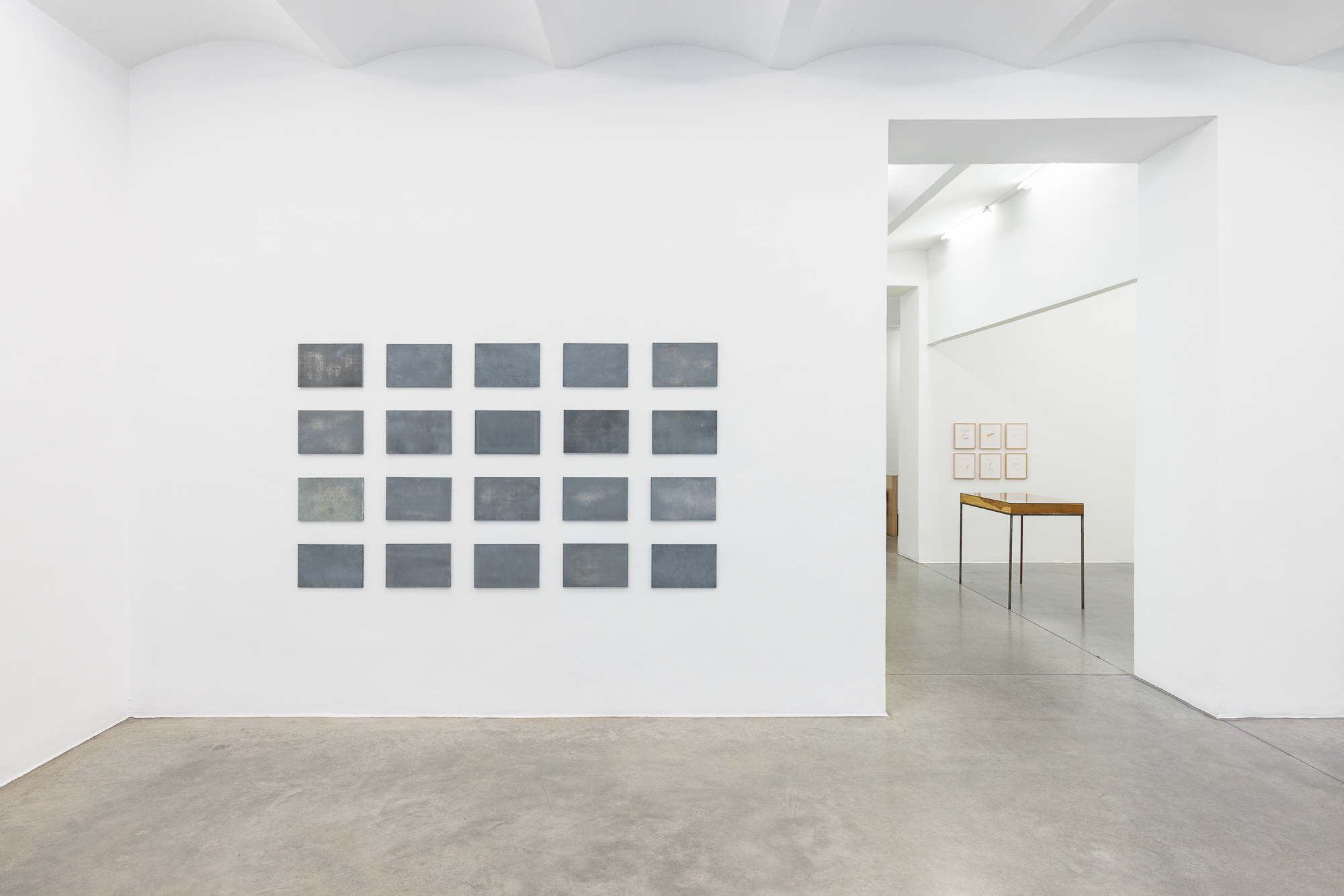 Thom BARTH x-grau, 1999 paintings on copies 26 x 39 cm each Courtesy the artist and Christine König Galerie, Vienna