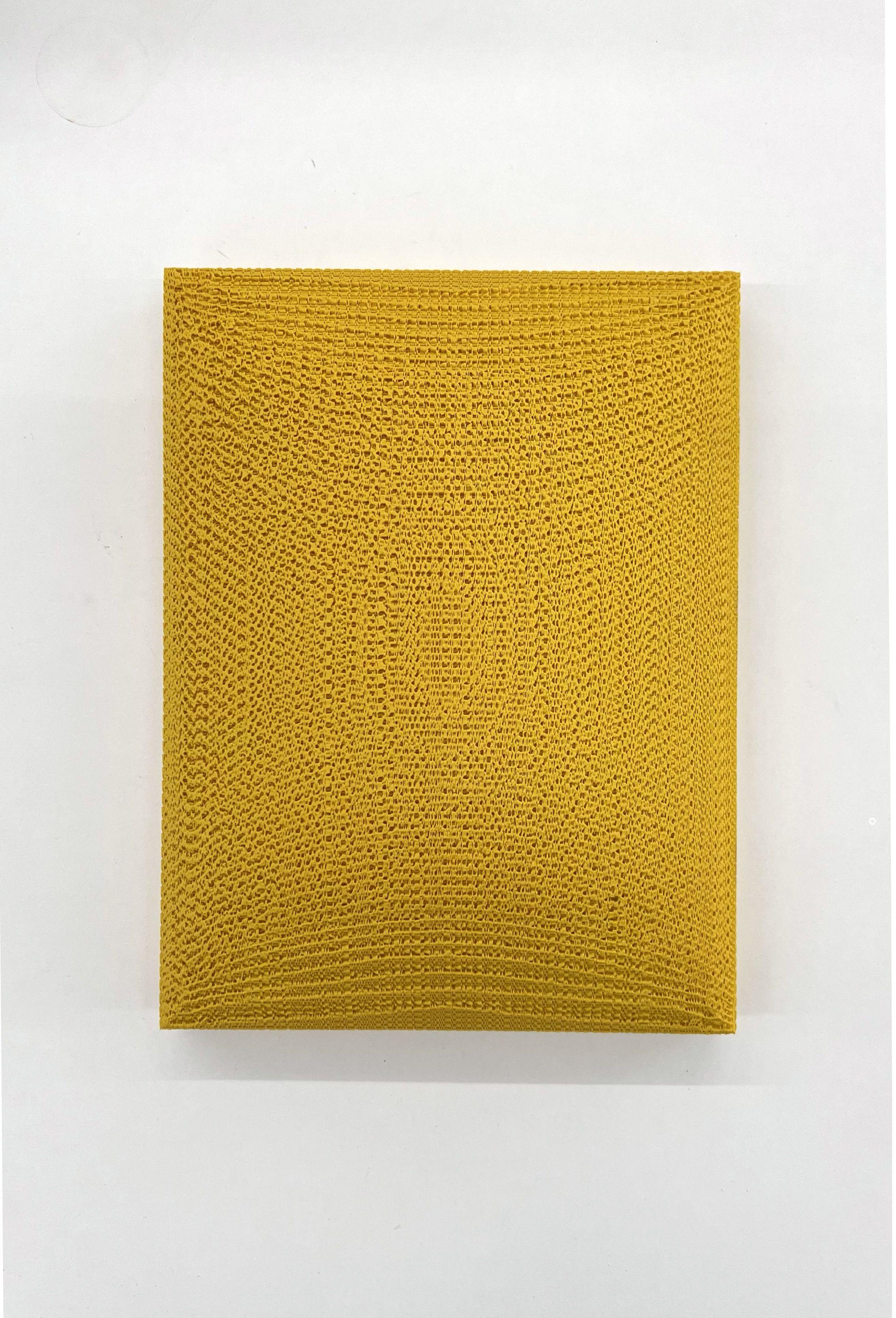 Edith DEKYNDT La Vallée – Yellow, 2023 biobased corn 24,5 x 18,5 x 5 cm Courtesy the artist, Galerie Konrad Fischer, Düsseldorf/Berlin and Christine König Galerie, Vienna