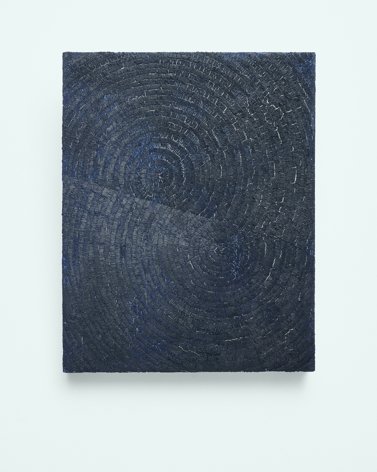 Yaser Bashir, Die Augen meiner Haut, 2024, Oil, wax and pigment on beech