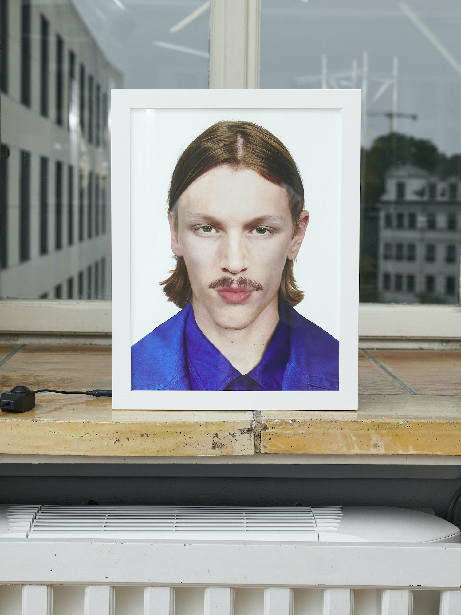 The BERG, « ONES » (2024)/ Opt II., , Light box with photomontage on backlit paper