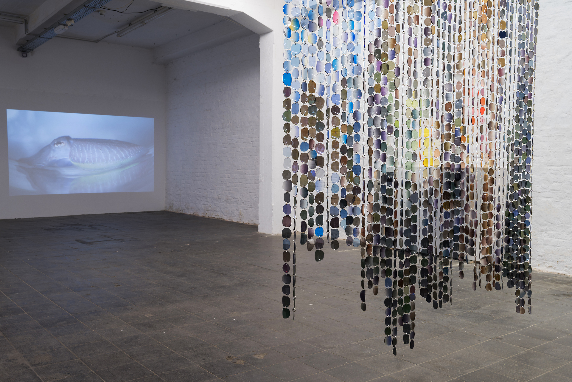 Exhibition view: Bianca Baldi, Federico Del Vecchio