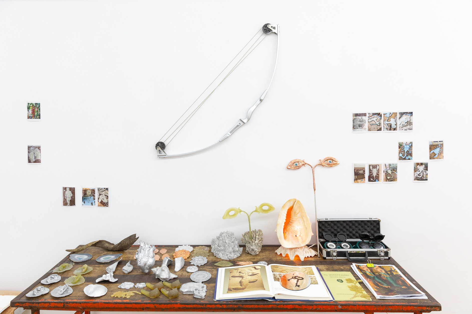 Dimitris Gketsis, Through the keyhole, 2024, Installation view at The Breeder, Athens, 2024, © the artist, Courtesy The Breeder