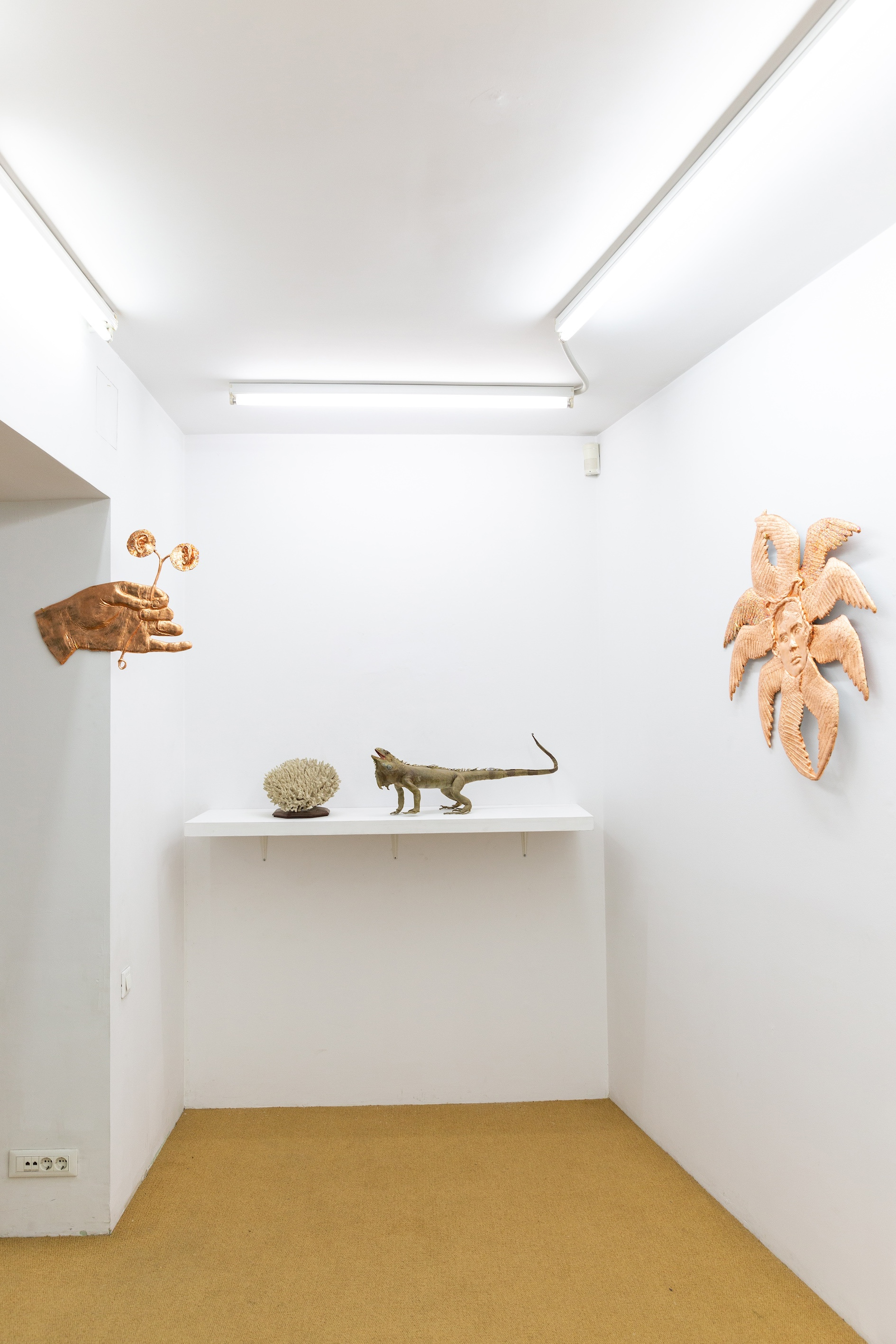 Dimitris Gketsis, Through the keyhole, 2024, Installation view at The Breeder, Athens, 2024, © the artist, Courtesy The Breeder