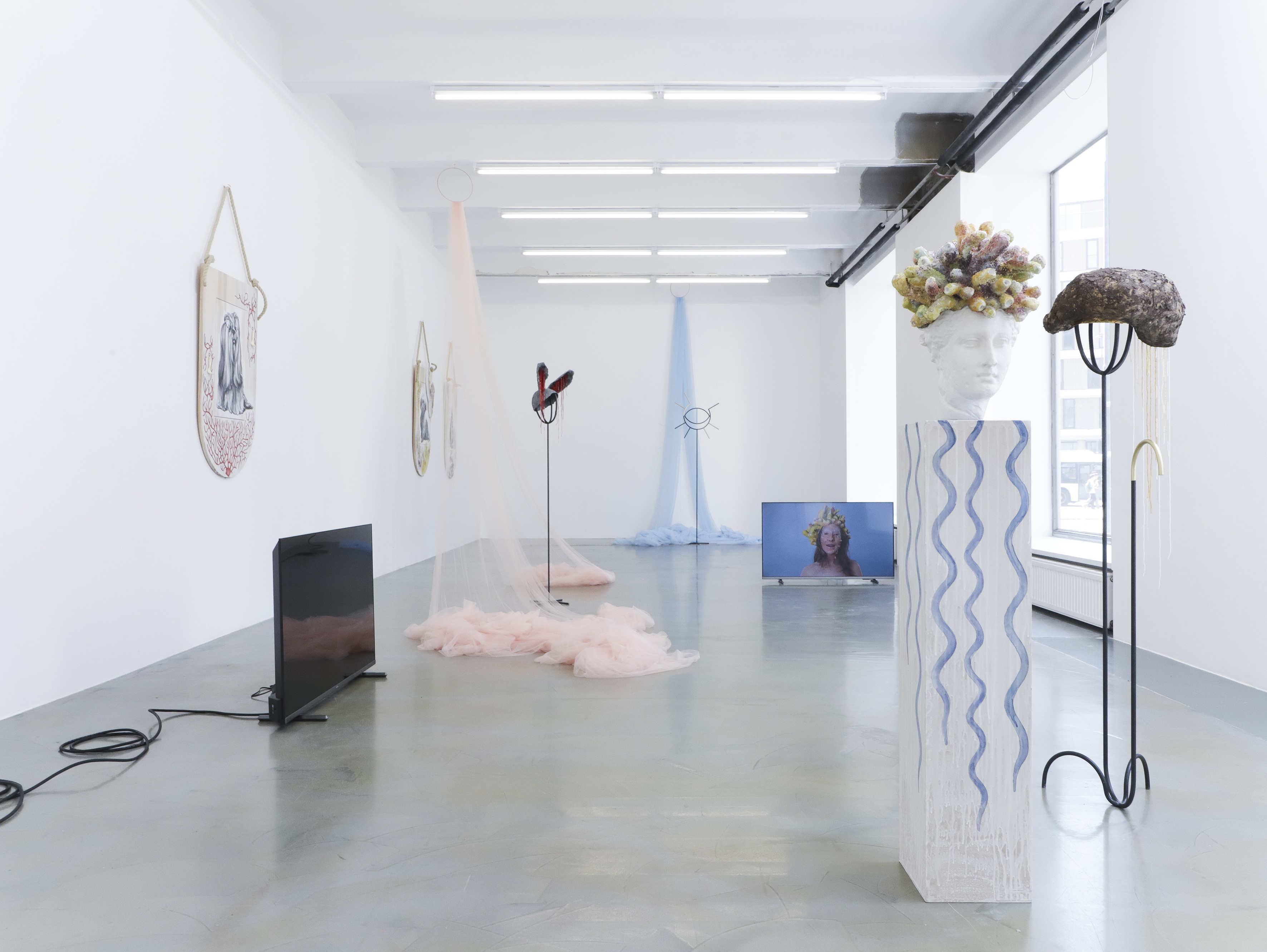 Nika Kupyrova, paintings in collaboration with Irina Kupyrova