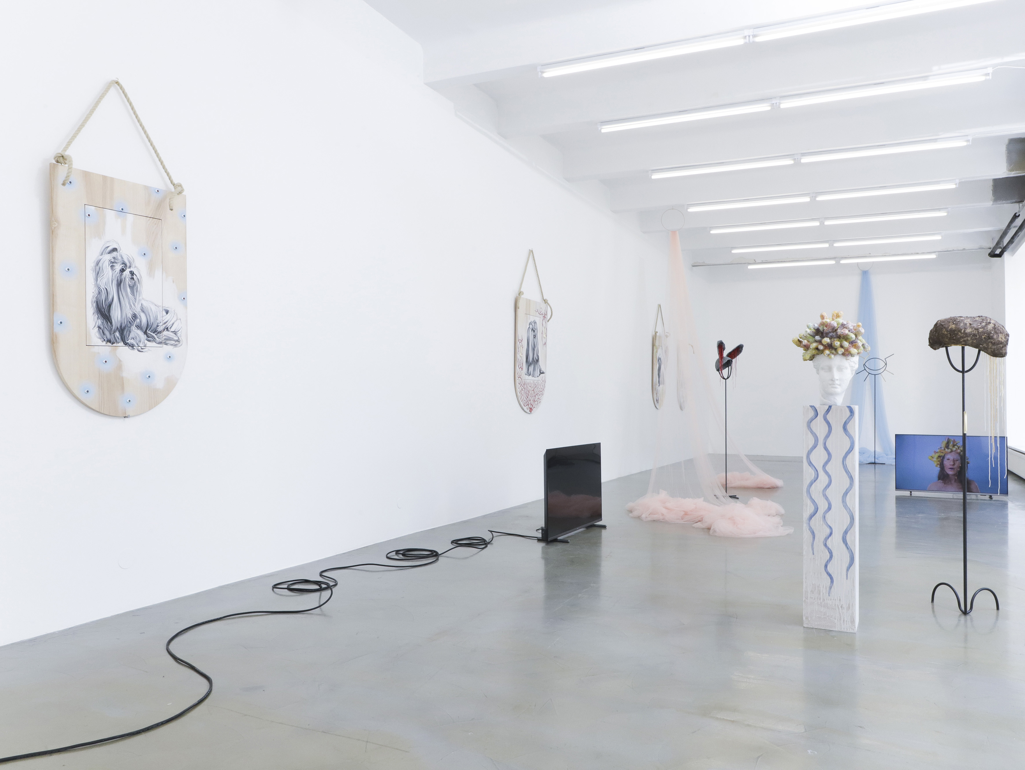 Nika Kupyrova, paintings in collaboration with Irina Kupyrova