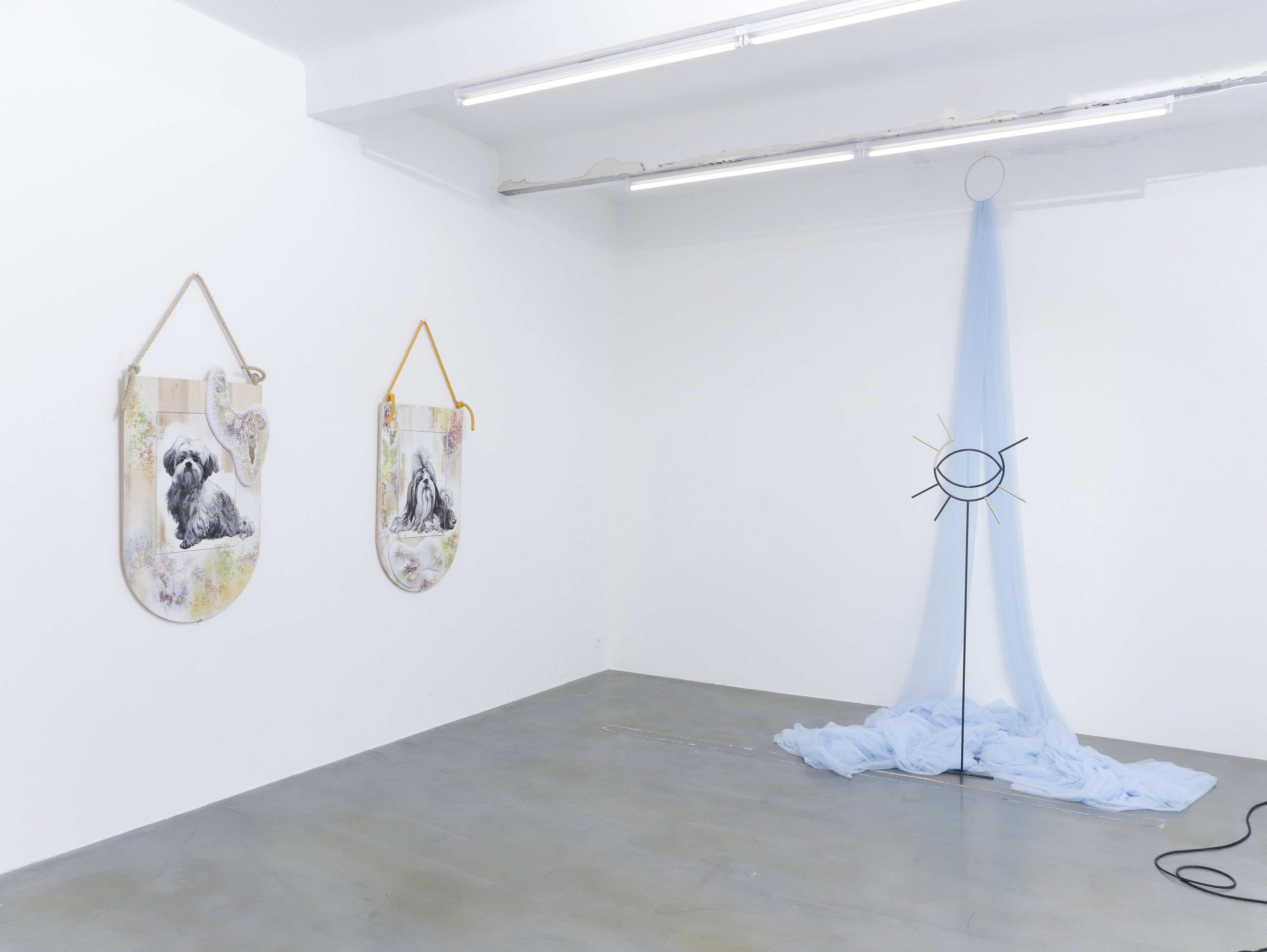 Nika Kupyrova, paintings in collaboration with Irina Kupyrova