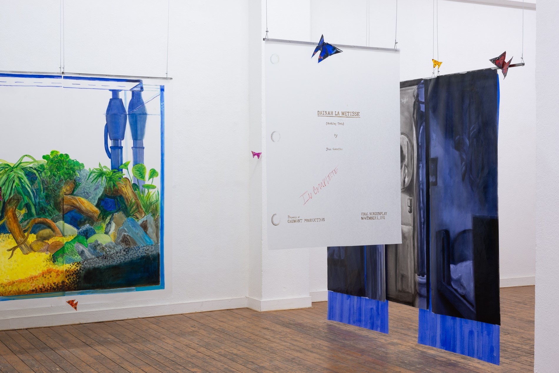 Annabelle Agbo Godeau, Installation view, 2024  © The artist photo: Bernhard Adams