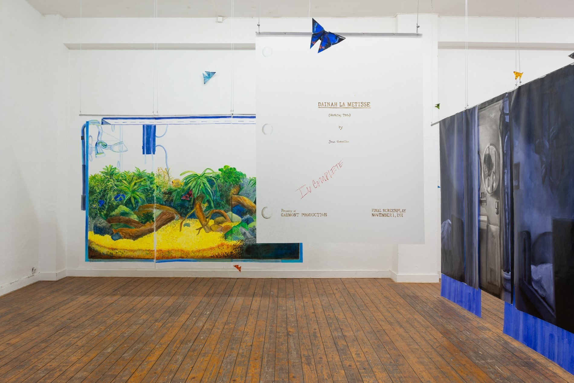 Annabelle Agbo Godeau, Installation view, 2024  © The artist photo: Bernhard Adams