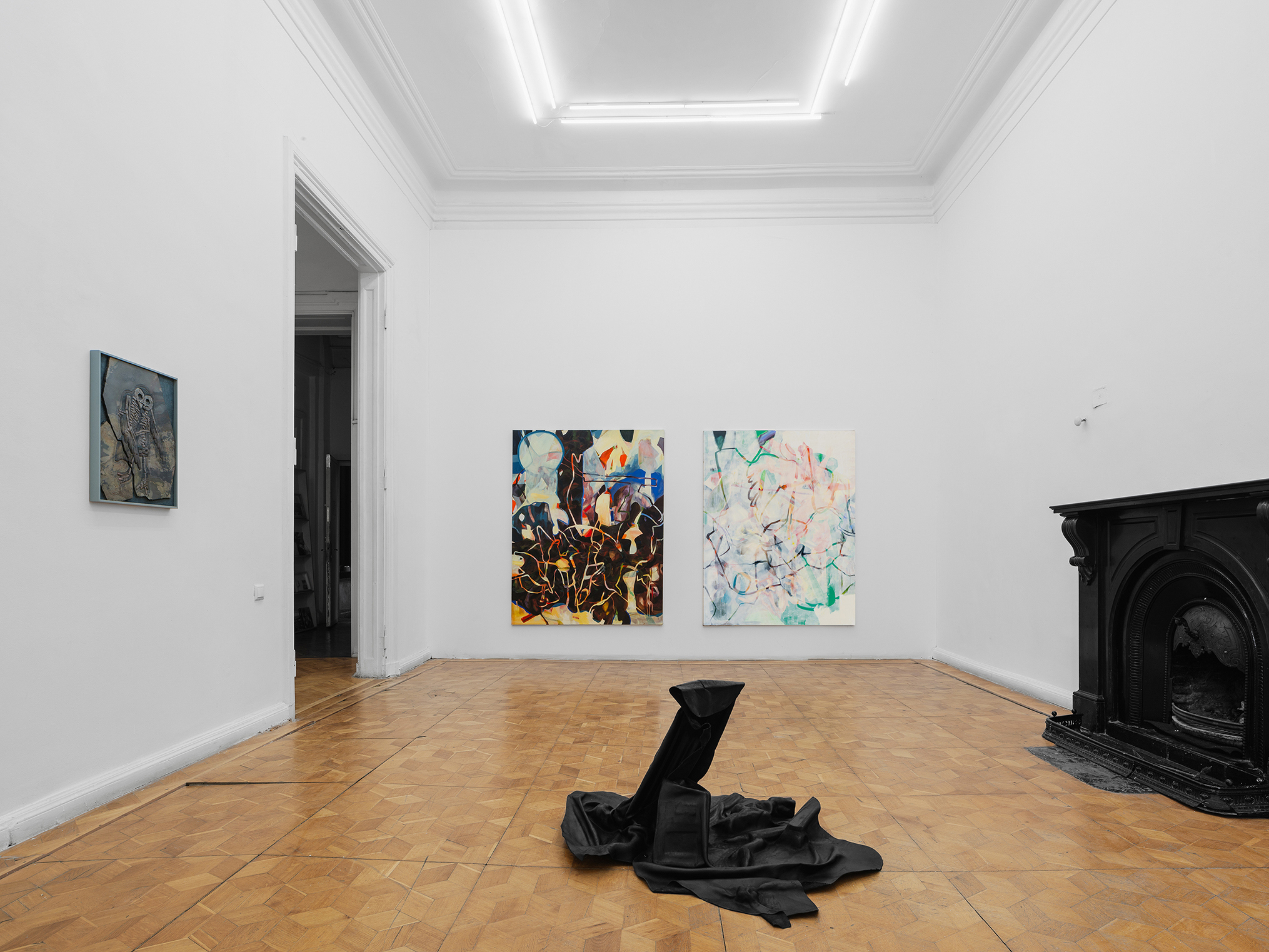 Installation View from the Group Exhibition 'Field for Prey' at Gallery Artbeat, Tbilisi, Georgia, 2024