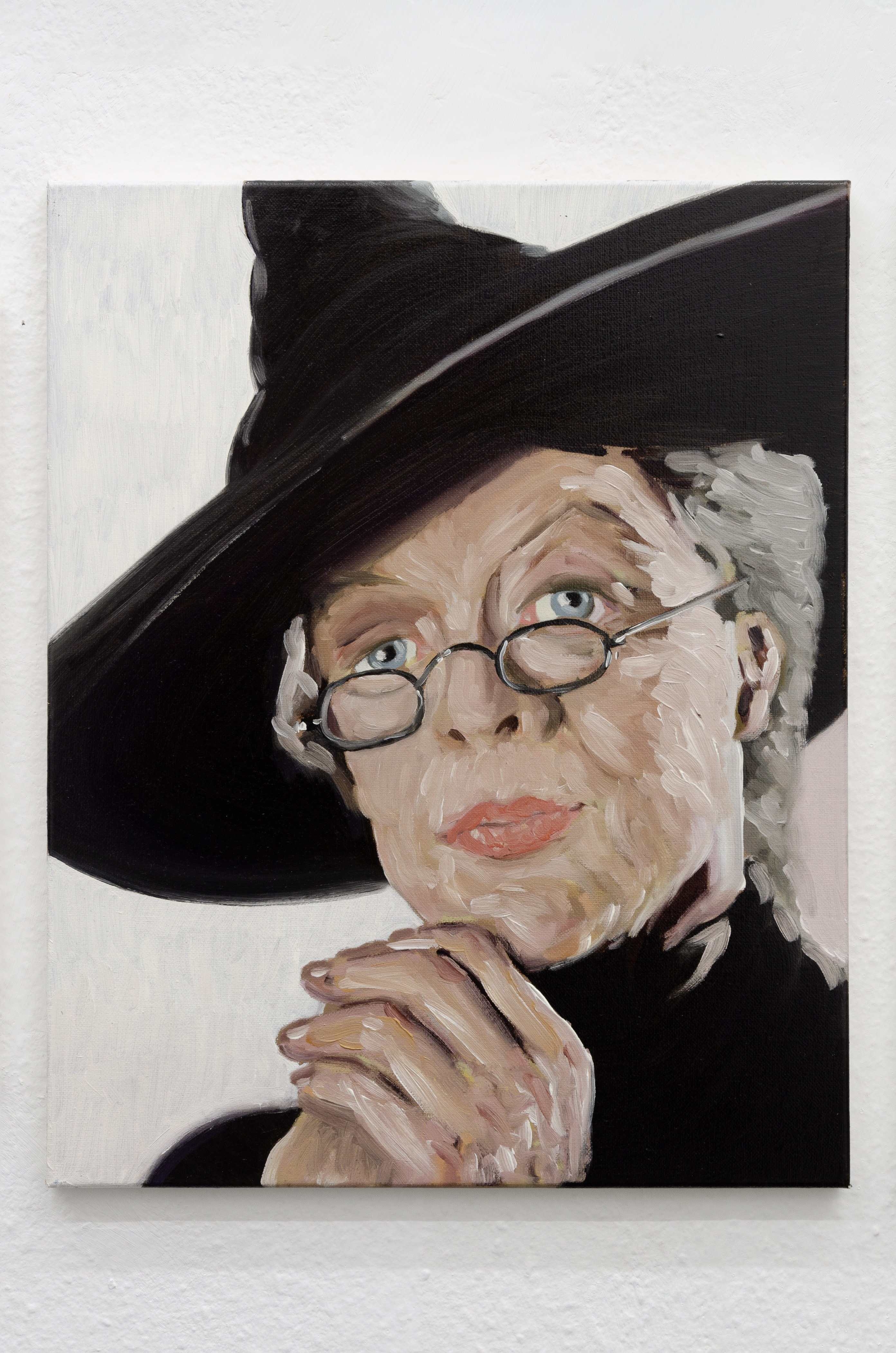 Luca Ilic, âYears anâ years ago,â said Hagrid., 2022, Oil on Canvas, 50cm x 40cm