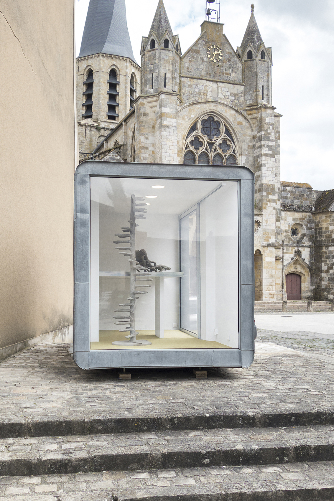 Exhibition view, Conjoined Cell(s), 2024, Xolo Cuintle, La borne, Poctb, Puiseaux