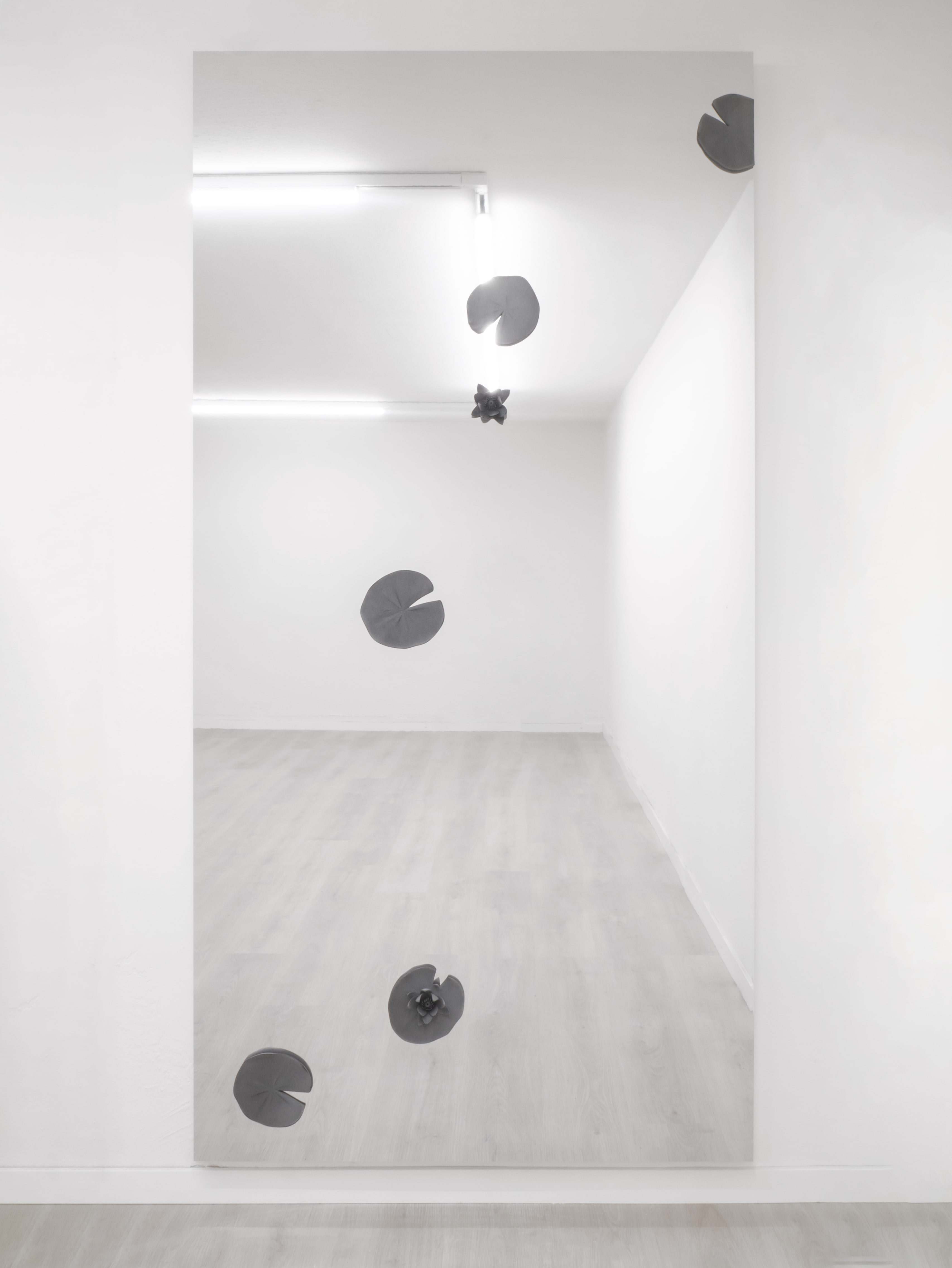 Adam Cruces, Water Lilies, 2024, Polyamide MJF on aluminum, 200 x 100 cm