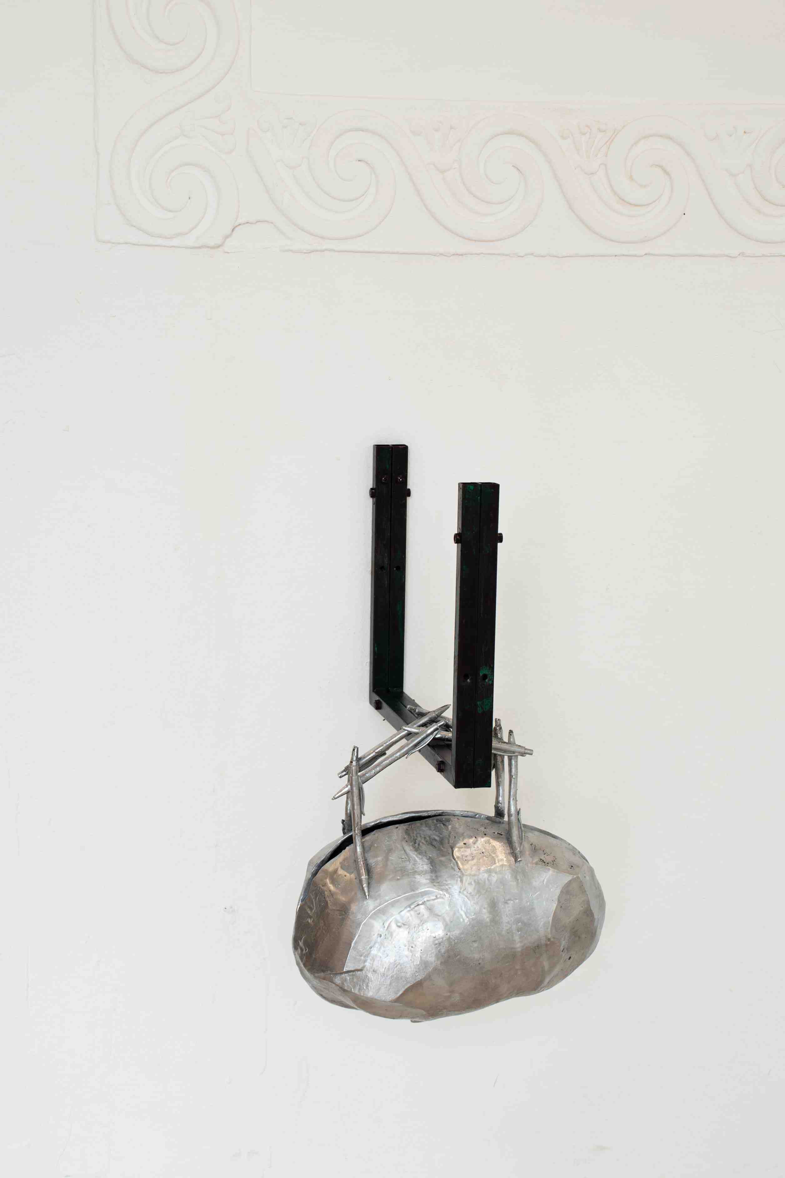 Gil Pellaton, Bo Buttefly. Coquetries 1+2, aluminium cast, 2024. Second Impressions, 14.09-20.10.24, KOMPLOT. Image Sara Hamedi