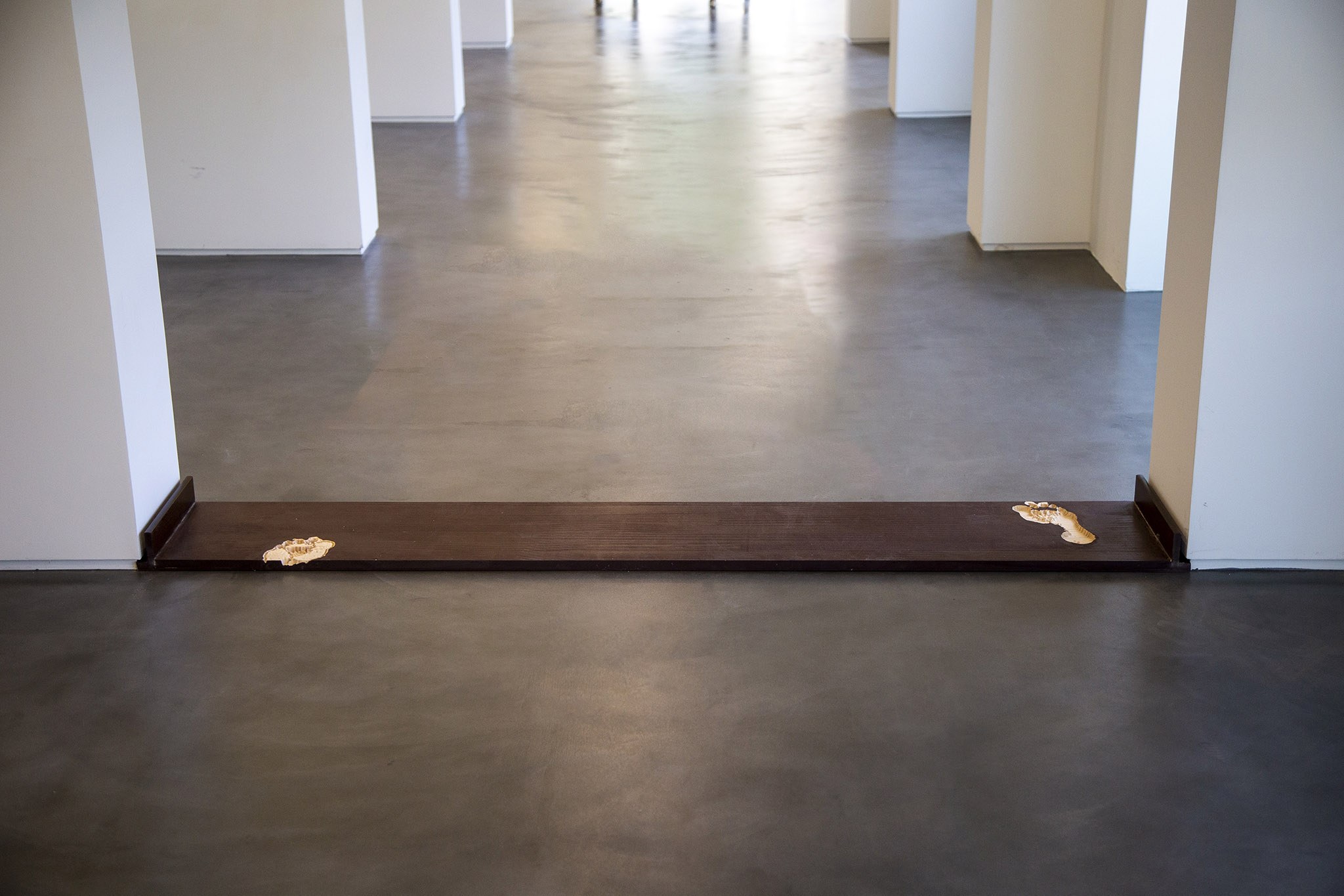Threshold (문간방), 2024, Gyoja Tables, 187 x 30 cm