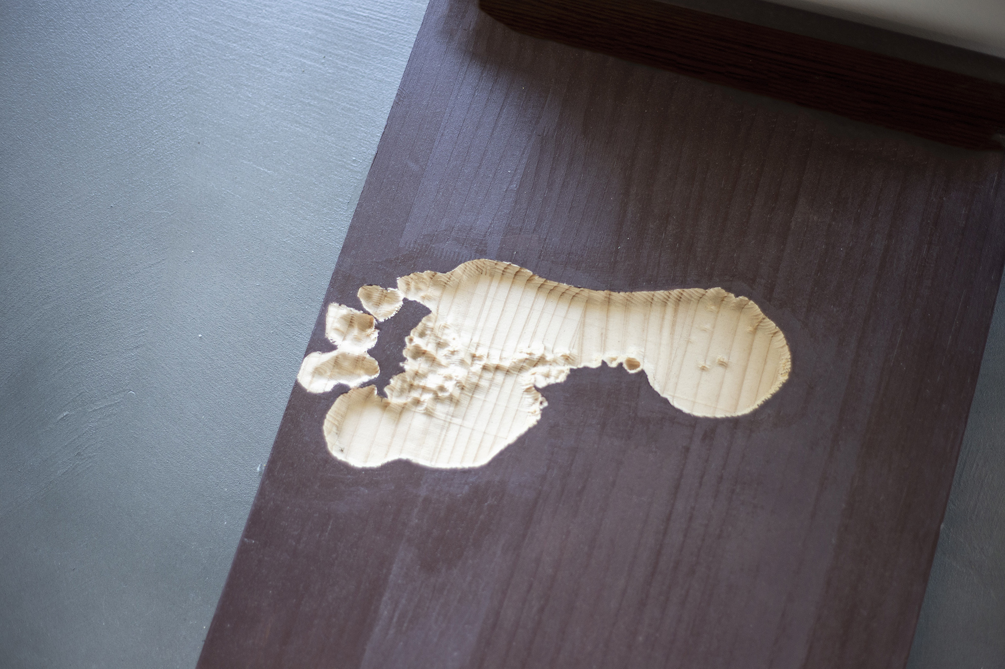 Detail view of <Threshold (문간방)>