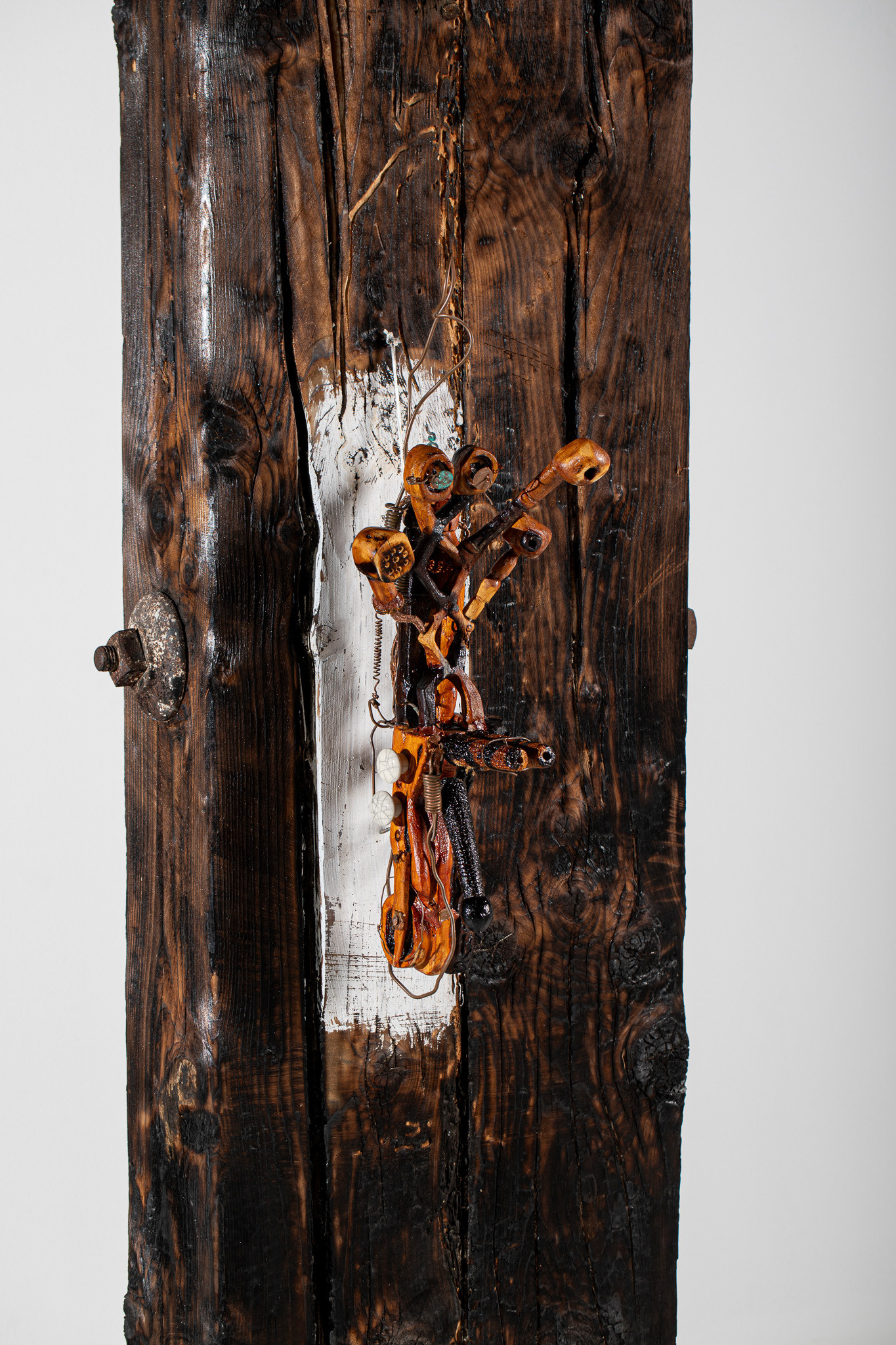 Jakub Hájek & František Hanousek, Fumigator glysis, 2020; exhibition view from To the Bottom of the Goblet, Art Quarter Budapest