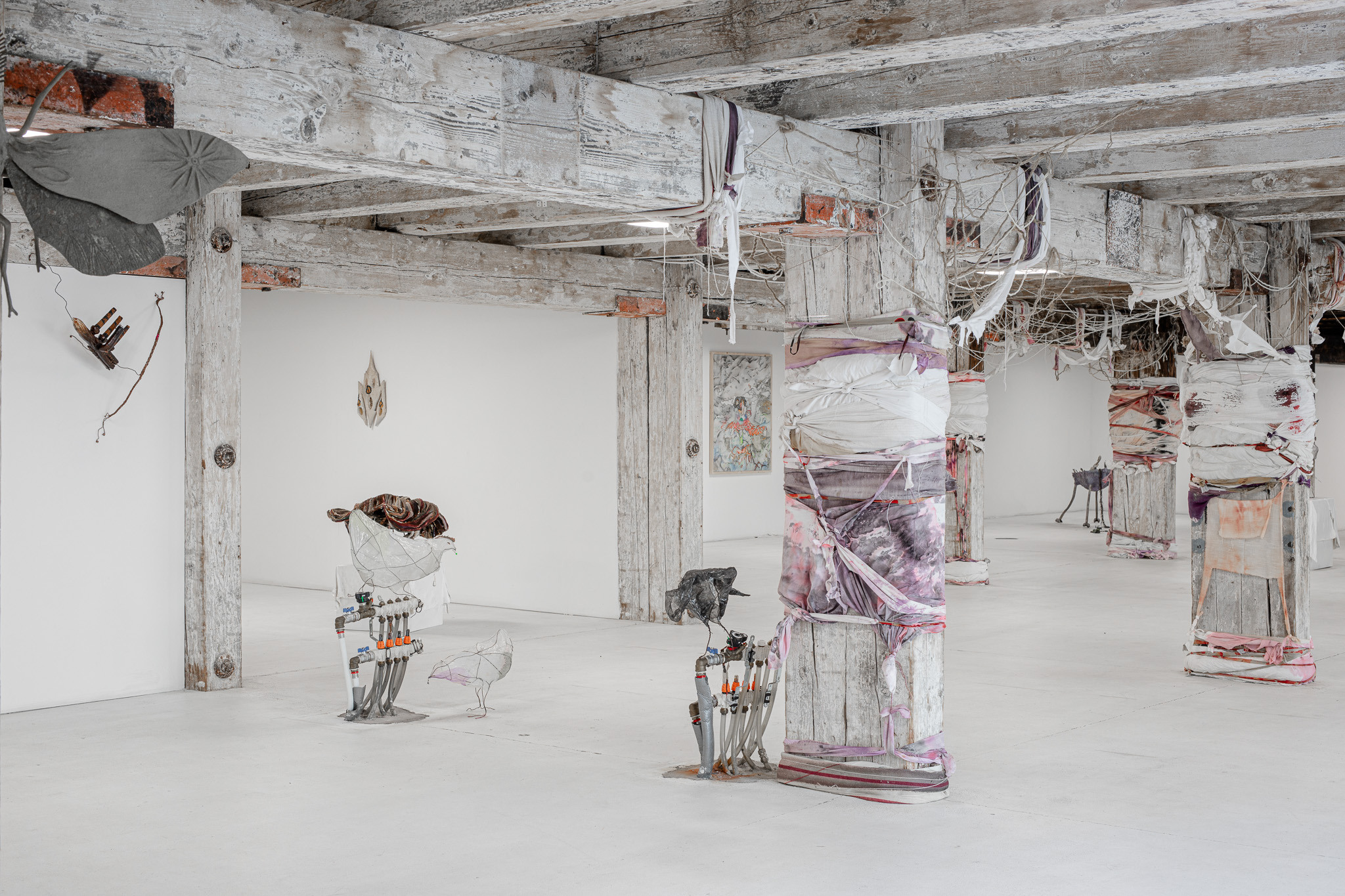 To the Bottom of the Goblet, 2024, exhibition view, Art Quarter Budapest