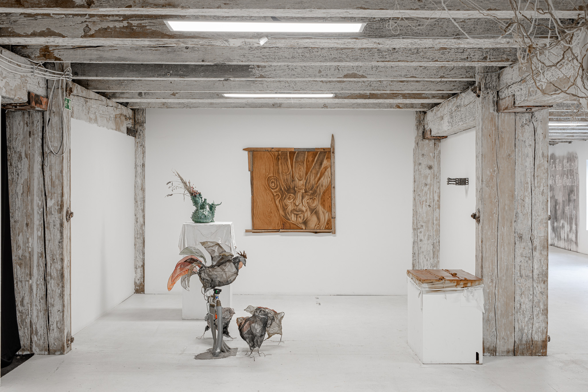 To the Bottom of the Goblet, 2024, exhibition view, Art Quarter Budapest