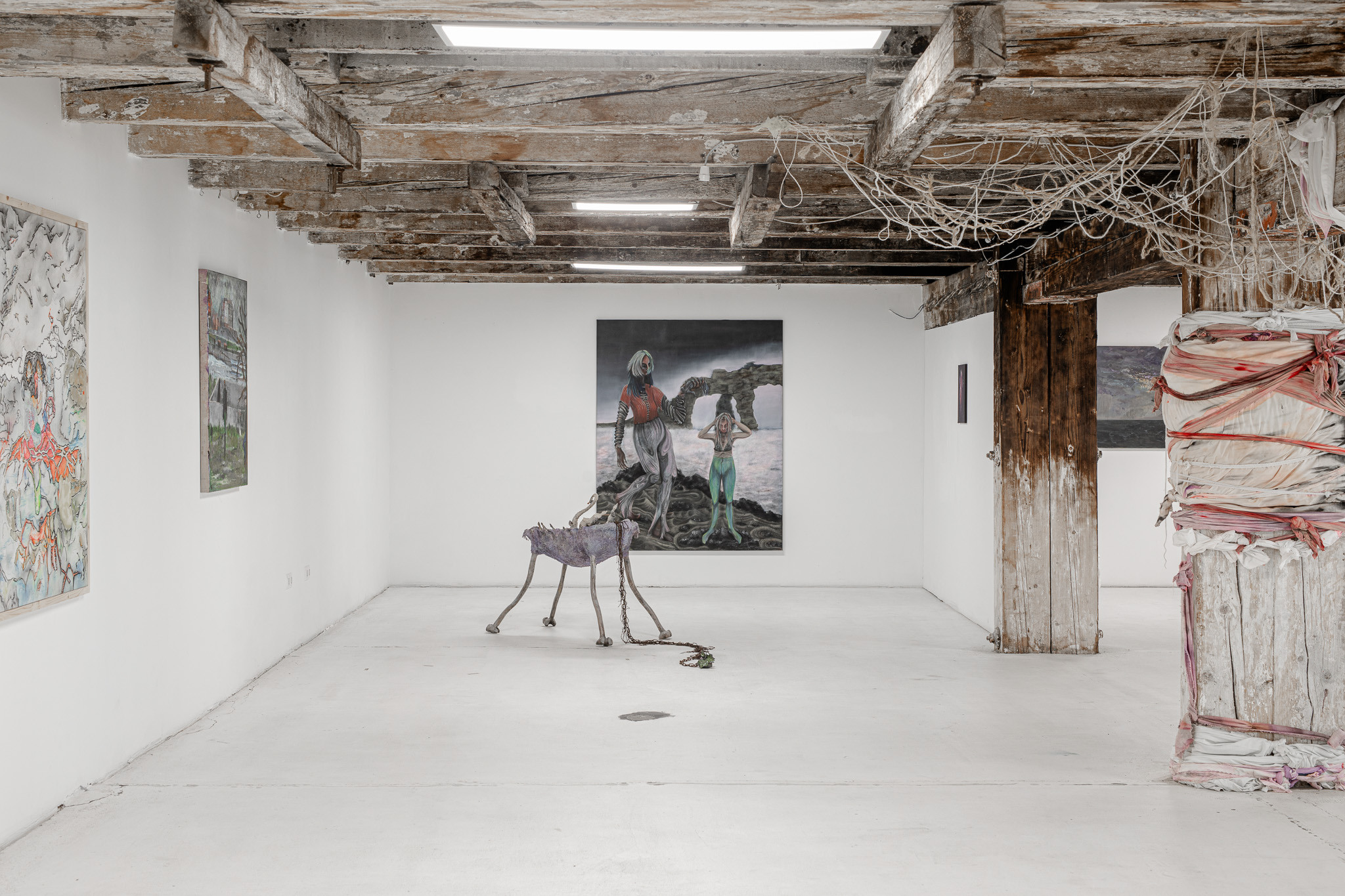 To the Bottom of the Goblet, 2024, exhibition view, Art Quarter Budapest