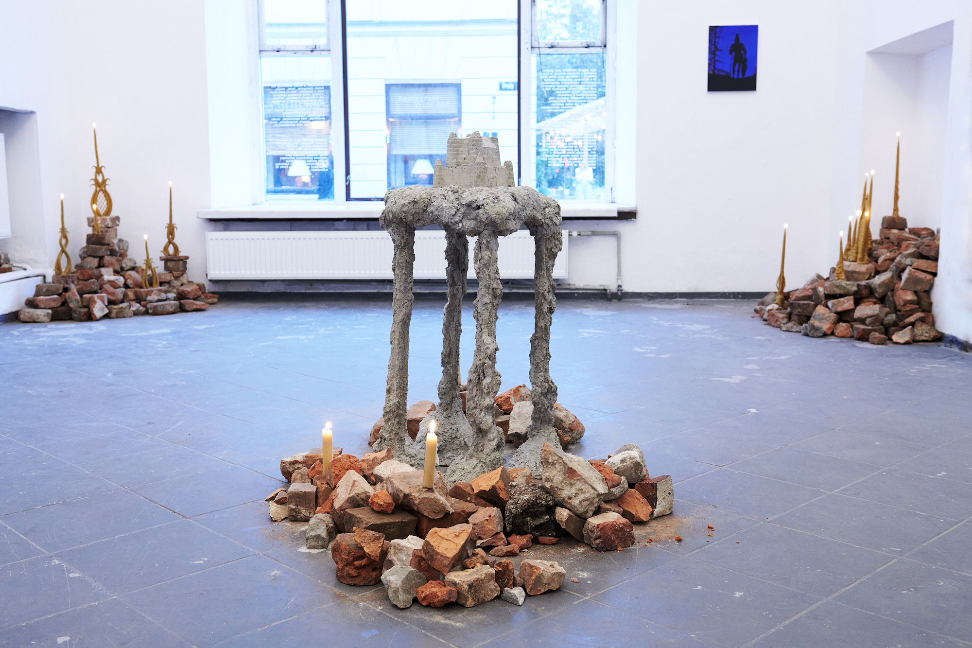 Exhibition view: Ola Lewczyk, Klau Skuza, Michał Zawada, Ola Lewczyk