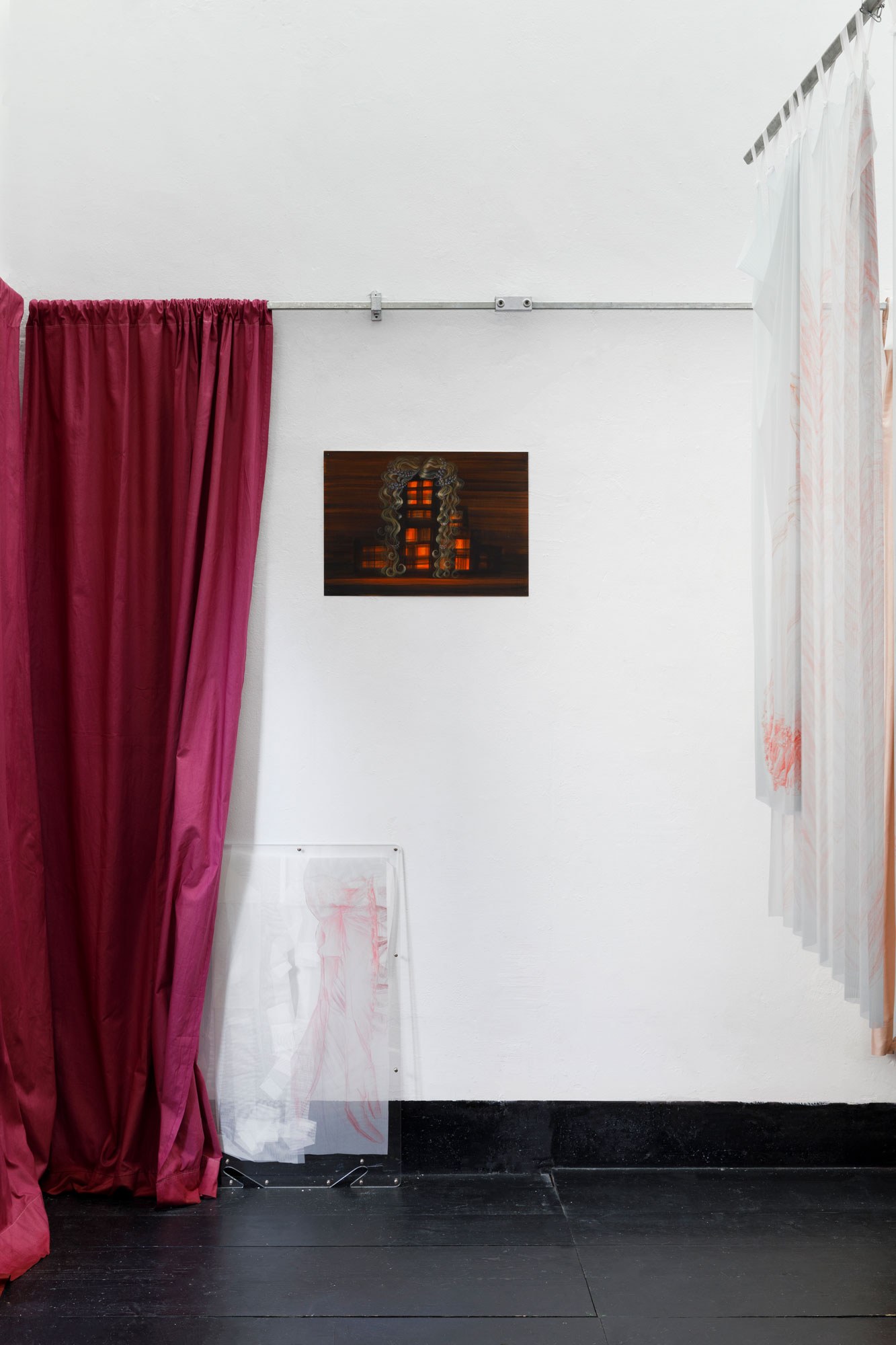 I am the House, I said, 2024, Installation view