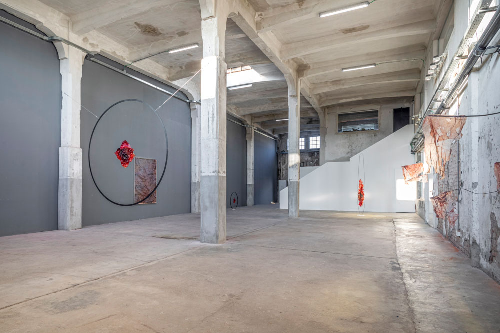 'Sheer Pulses' a solo show by Marco Vignati_exhibition view