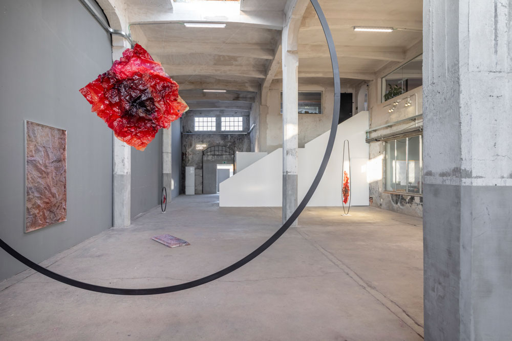 'Sheer Pulses' a solo show by Marco Vignati_exhibition view